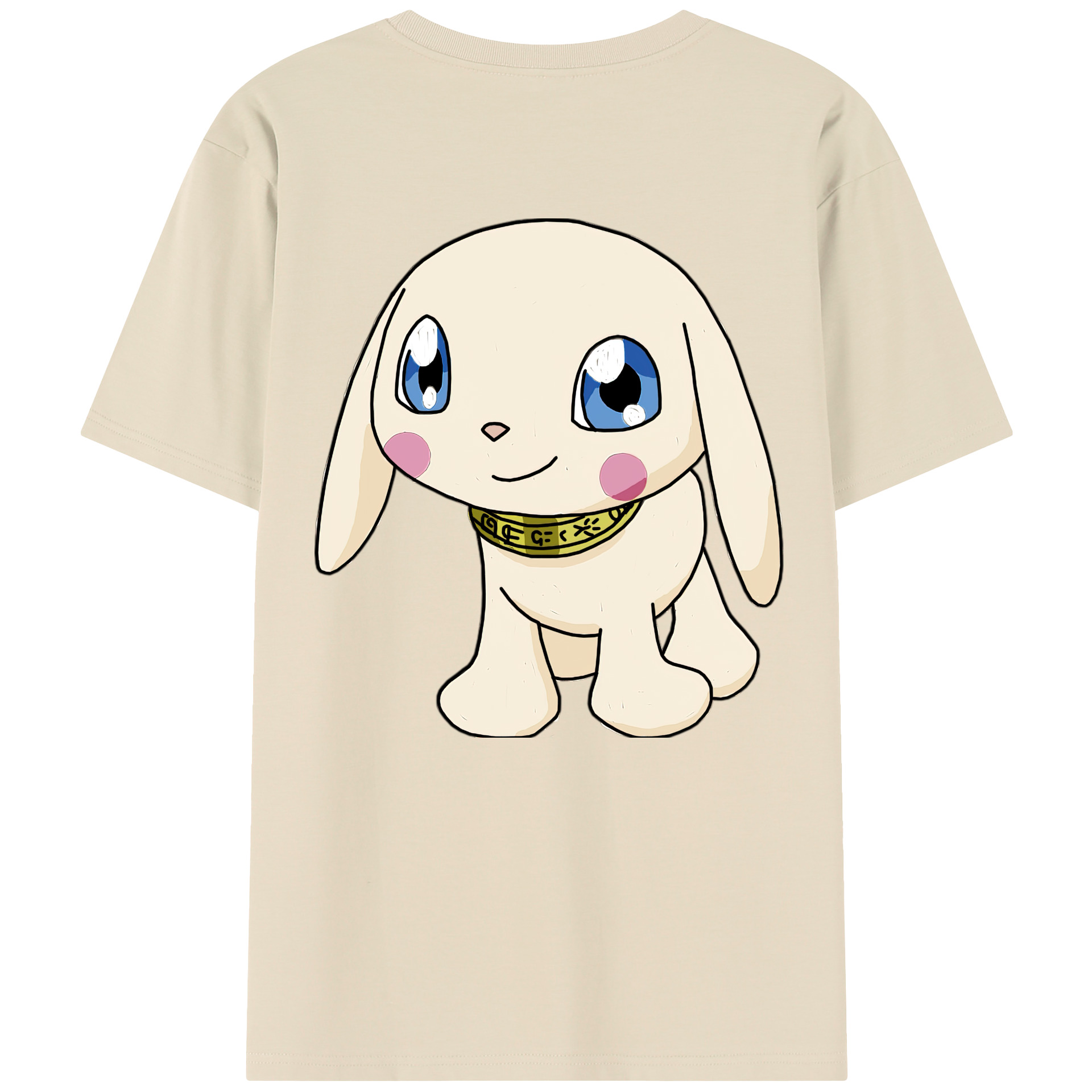 （画像用） Digimon デジタルモンスター/デジモン 綿100％半袖Tシャツ（背面プリント）