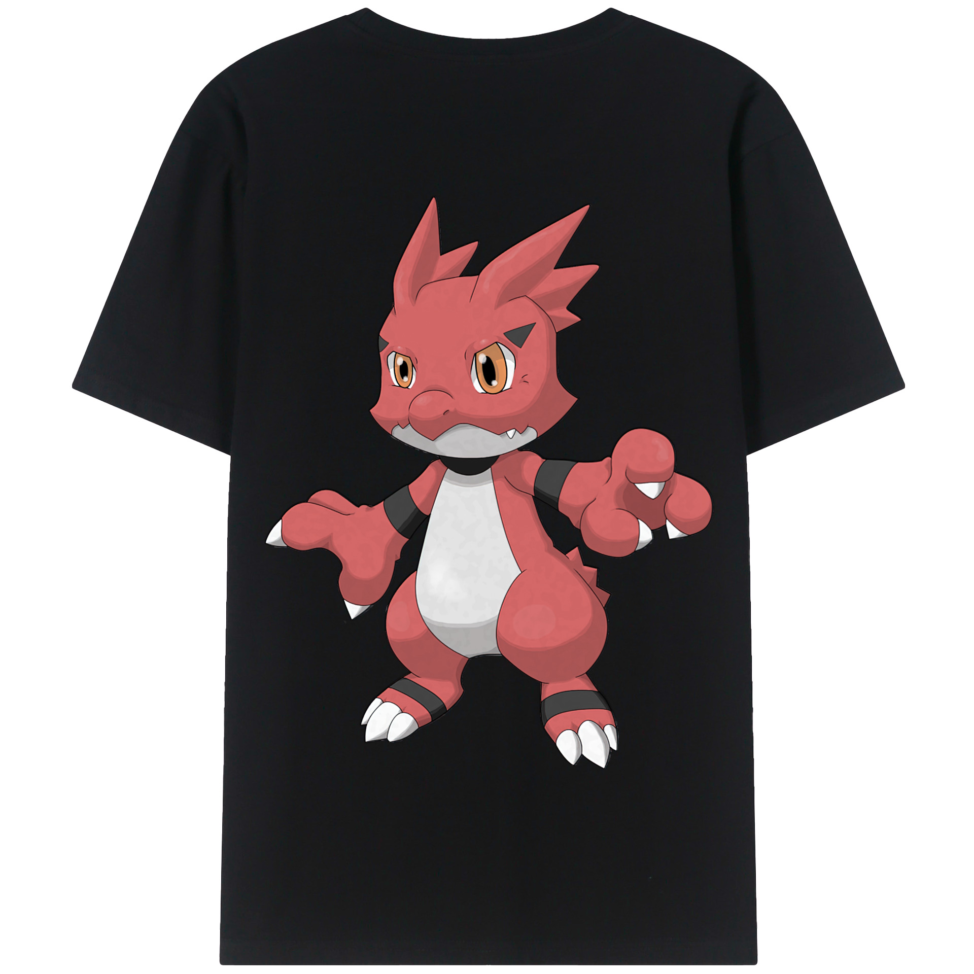 （画像用） Digimon デジタルモンスター/デジモン 綿100％半袖Tシャツ（背面プリント）