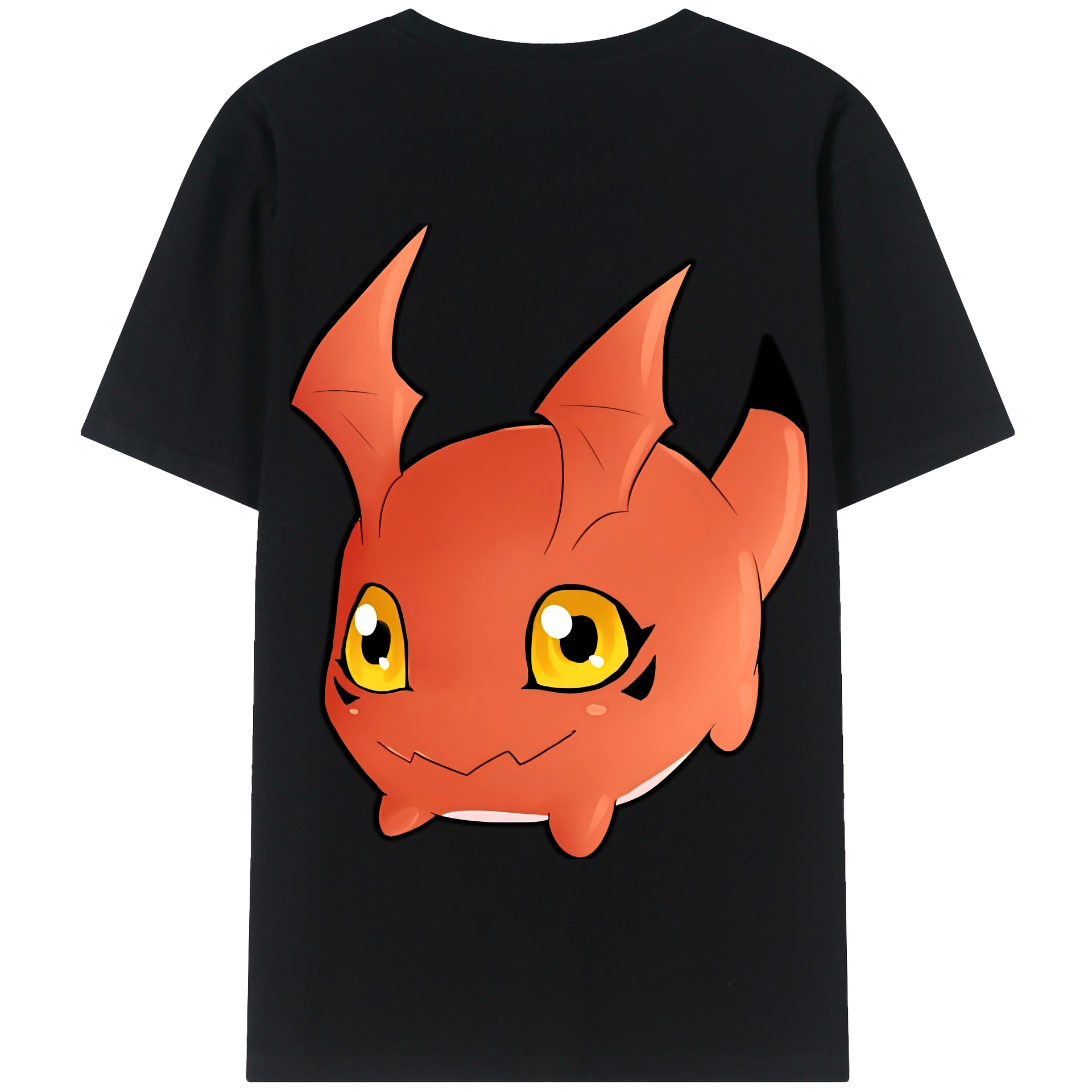 （画像用） Digimon デジタルモンスター/デジモン 綿100％半袖Tシャツ（背面プリント）