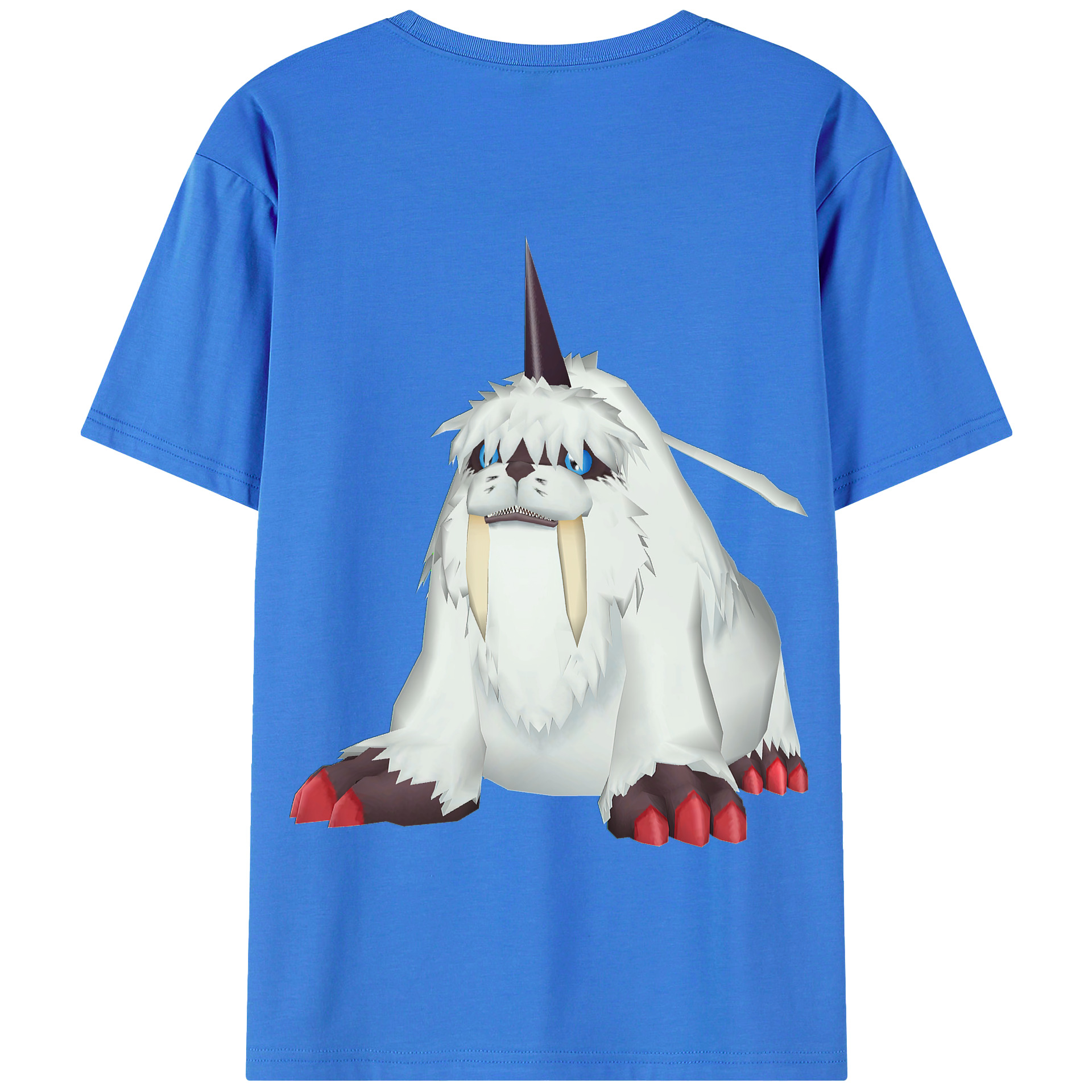 （画像用） Digimon デジタルモンスター/デジモン 綿100％半袖Tシャツ（背面プリント）
