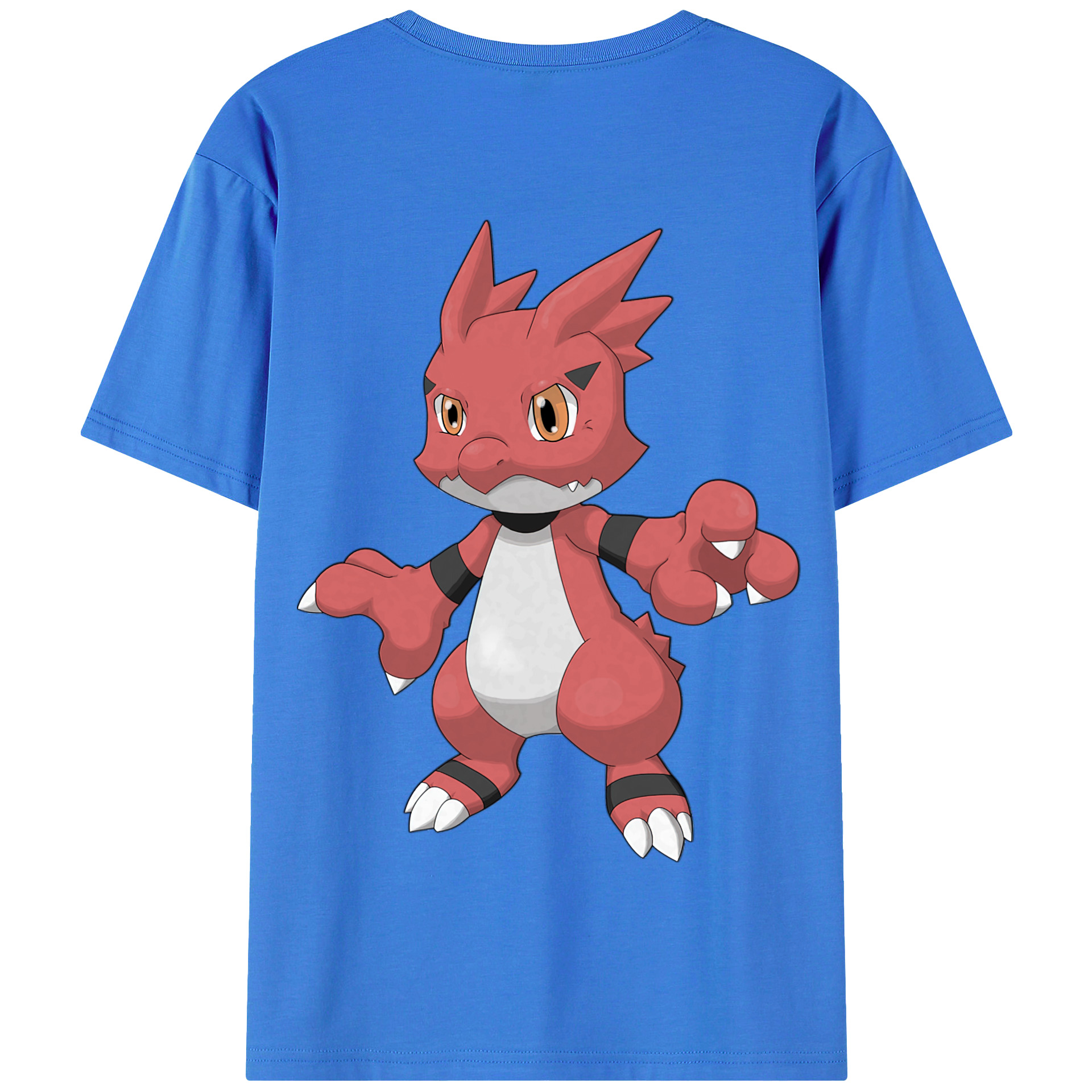 （画像用） Digimon デジタルモンスター/デジモン 綿100％半袖Tシャツ（背面プリント）