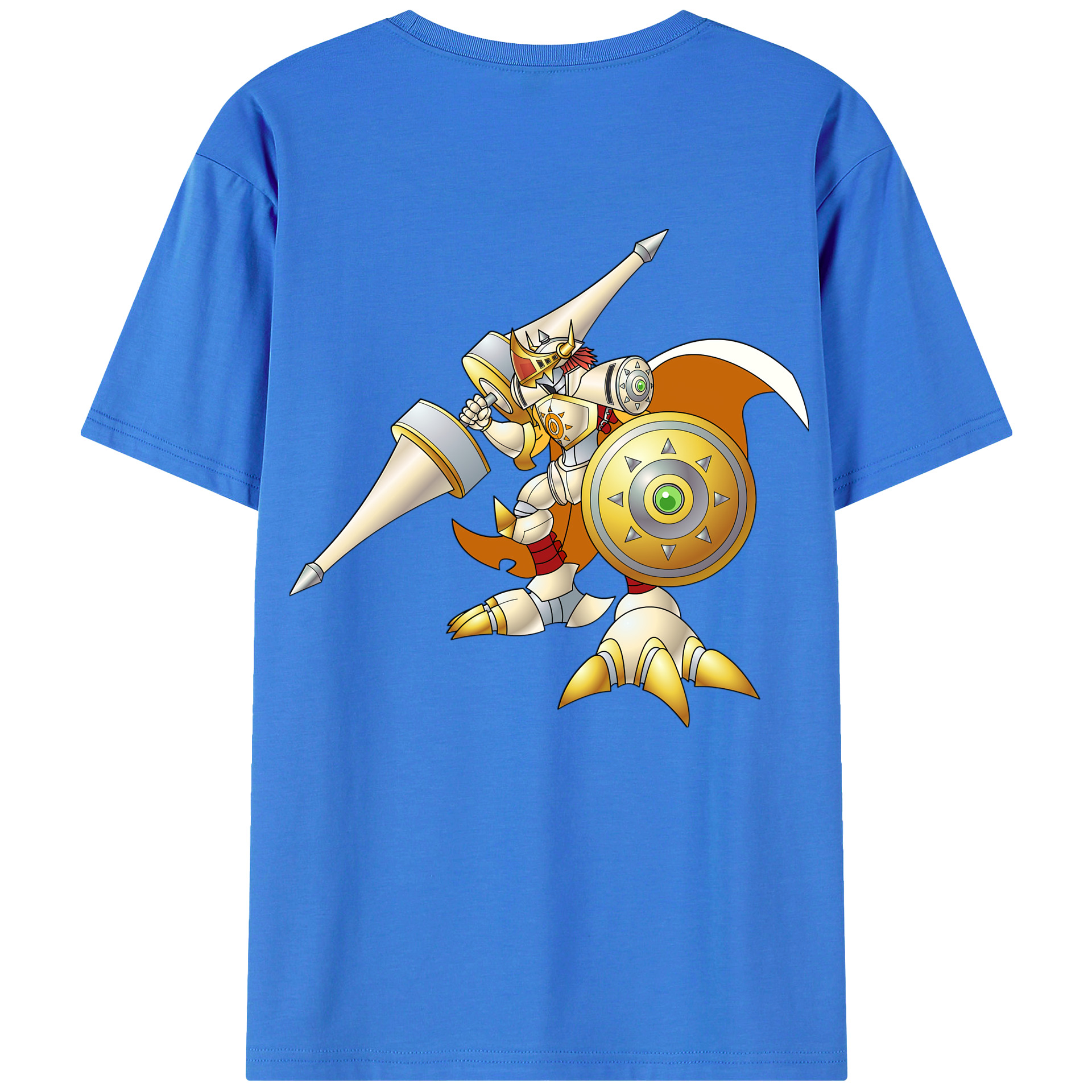 （画像用） Digimon デジタルモンスター/デジモン 綿100％半袖Tシャツ（背面プリント）