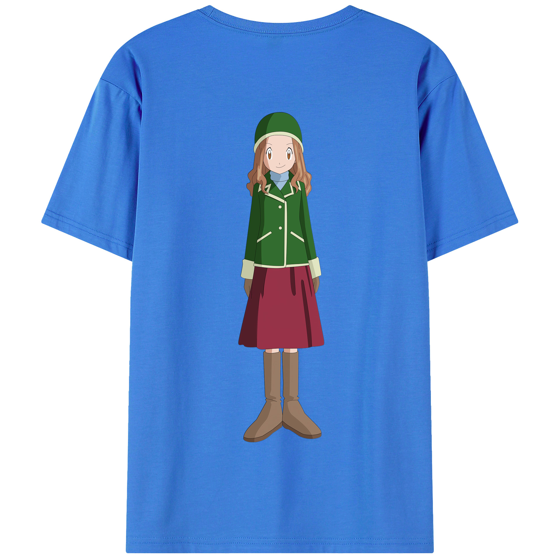 （画像用） Digimon デジタルモンスター/デジモン 綿100％半袖Tシャツ（背面プリント）