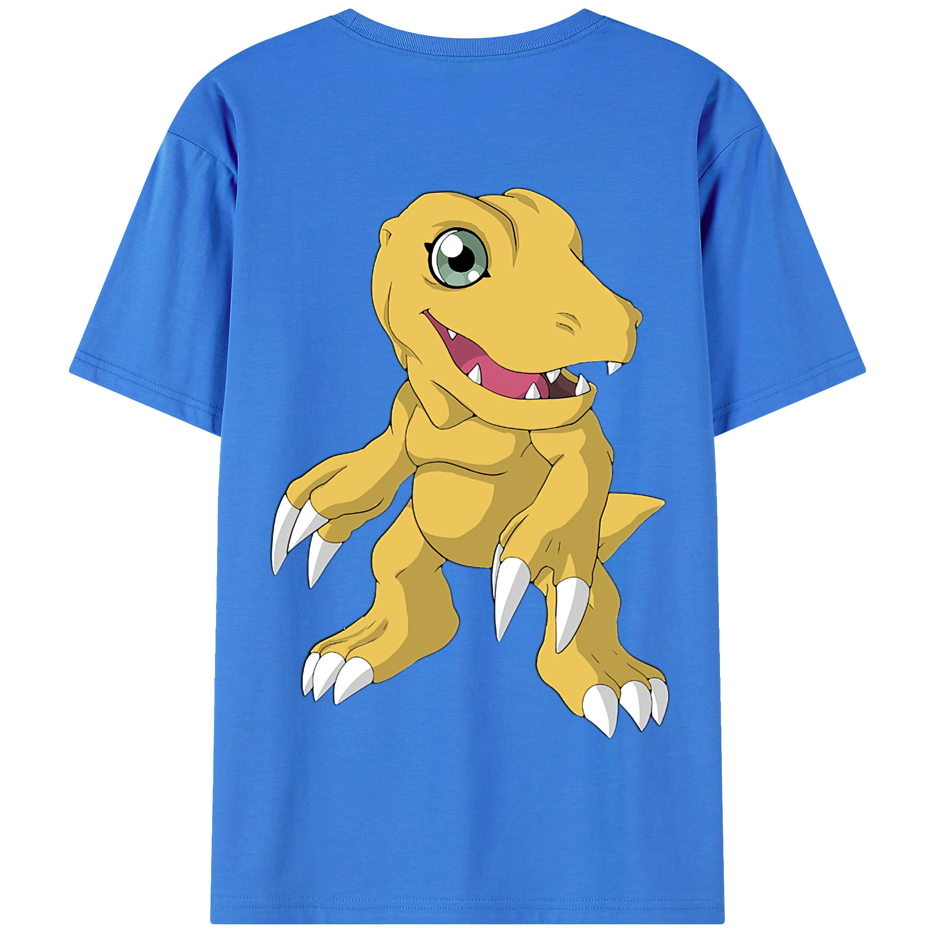 （画像用） Digimon デジタルモンスター/デジモン 綿100％半袖Tシャツ（背面プリント）