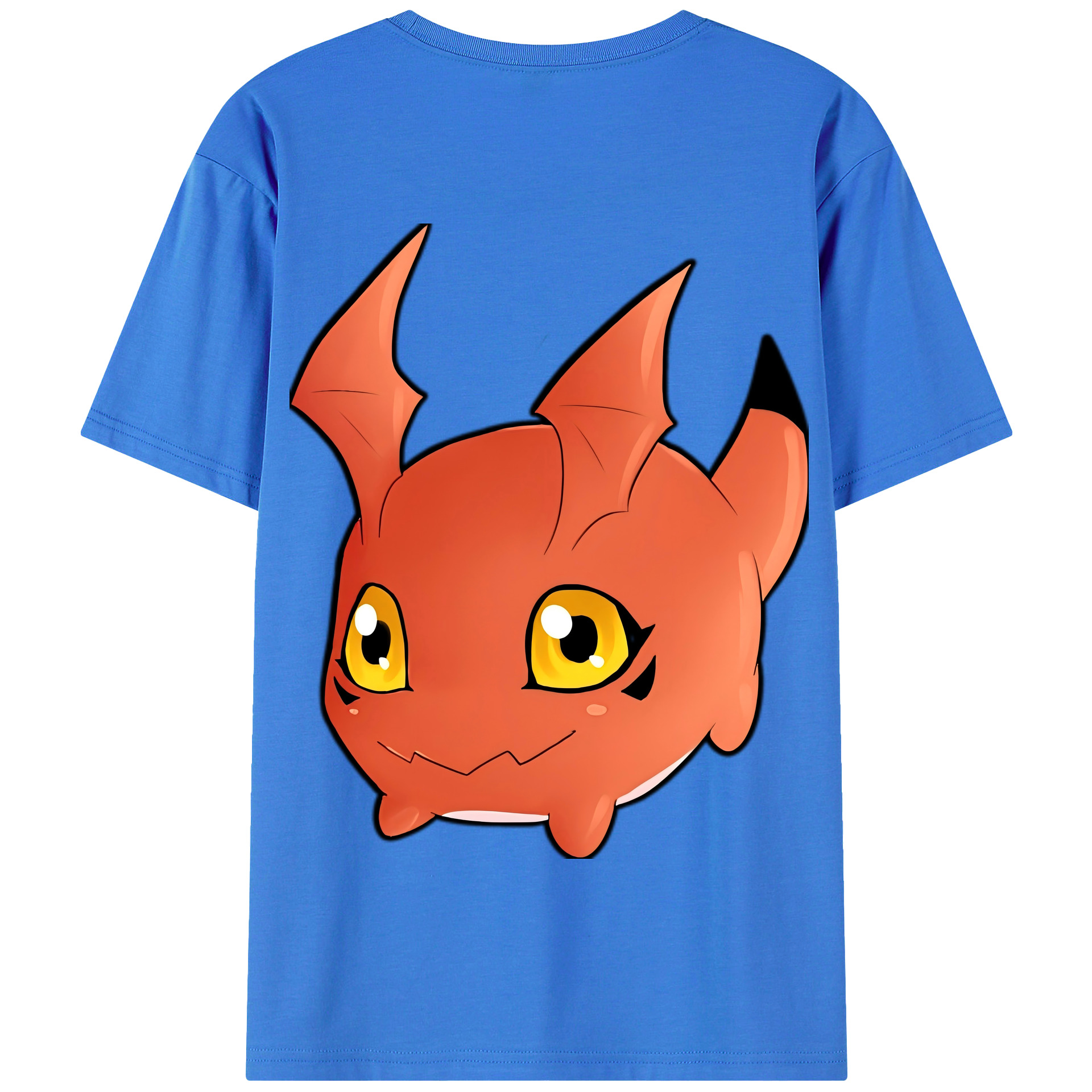 （画像用） Digimon デジタルモンスター/デジモン 綿100％半袖Tシャツ（背面プリント）