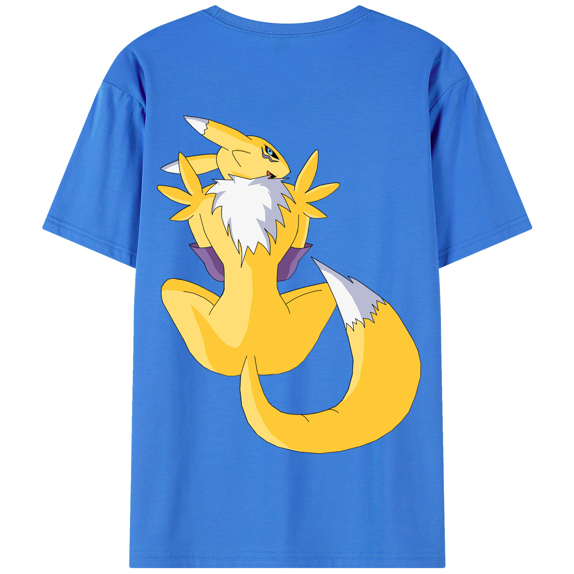 （画像用） Digimon デジタルモンスター/デジモン 綿100％半袖Tシャツ（背面プリント）