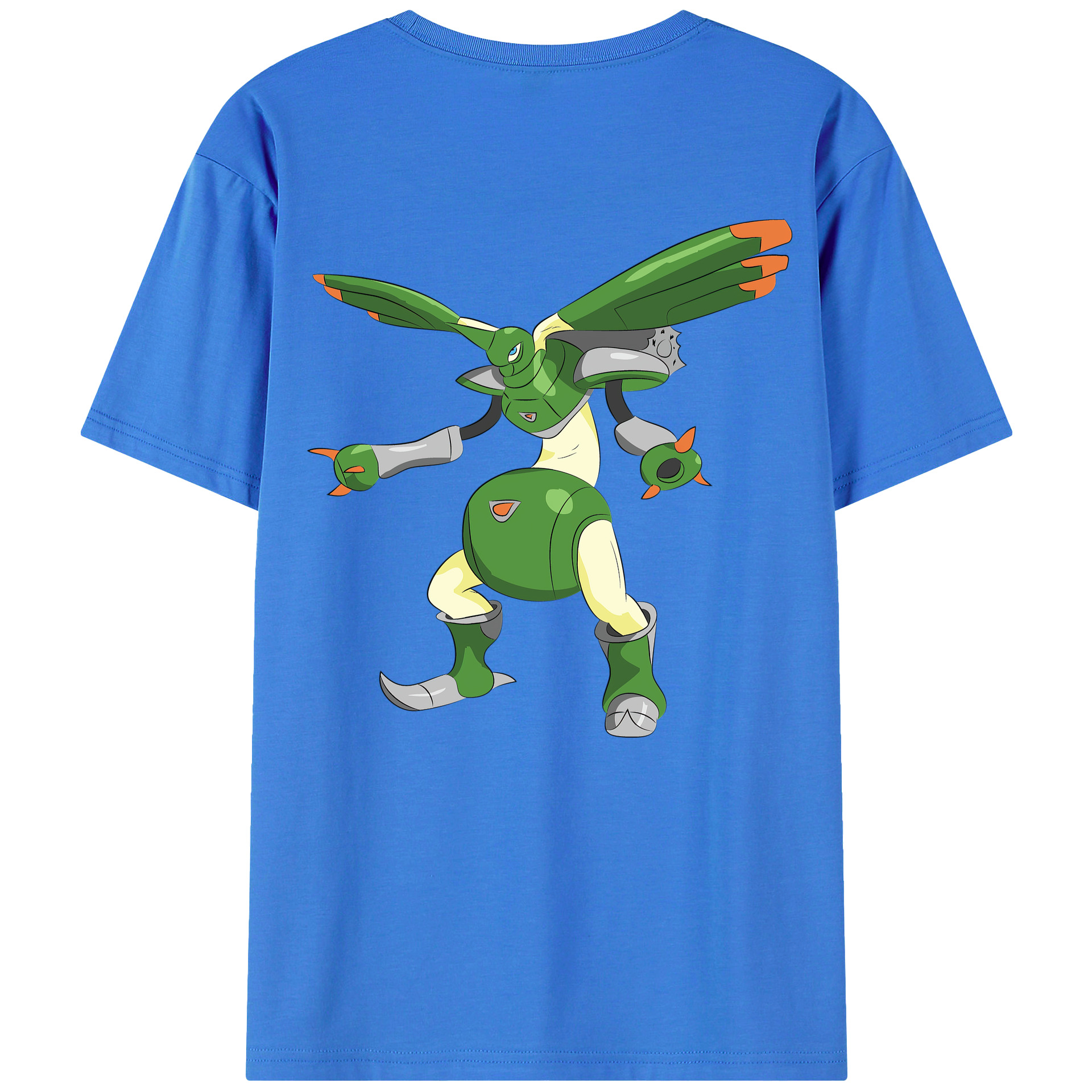 （画像用） Digimon デジタルモンスター/デジモン 綿100％半袖Tシャツ（背面プリント）