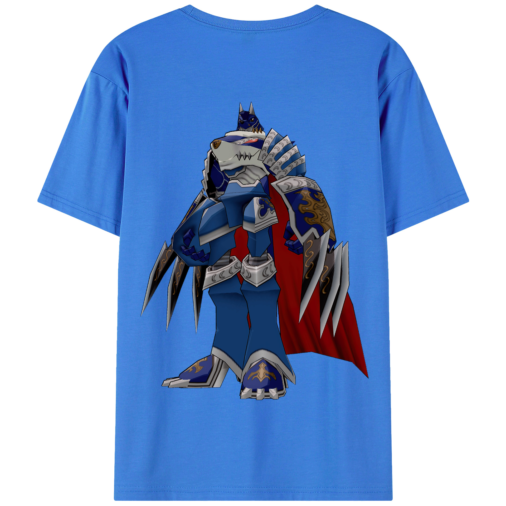 （画像用） Digimon デジタルモンスター/デジモン 綿100％半袖Tシャツ（背面プリント）