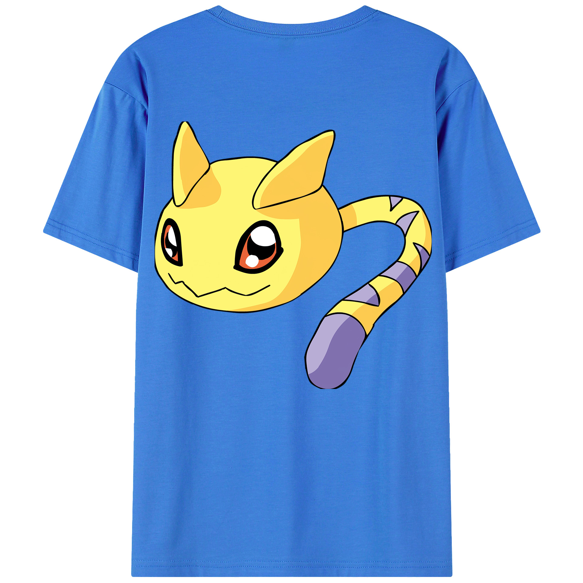 （画像用） Digimon デジタルモンスター/デジモン 綿100％半袖Tシャツ（背面プリント）