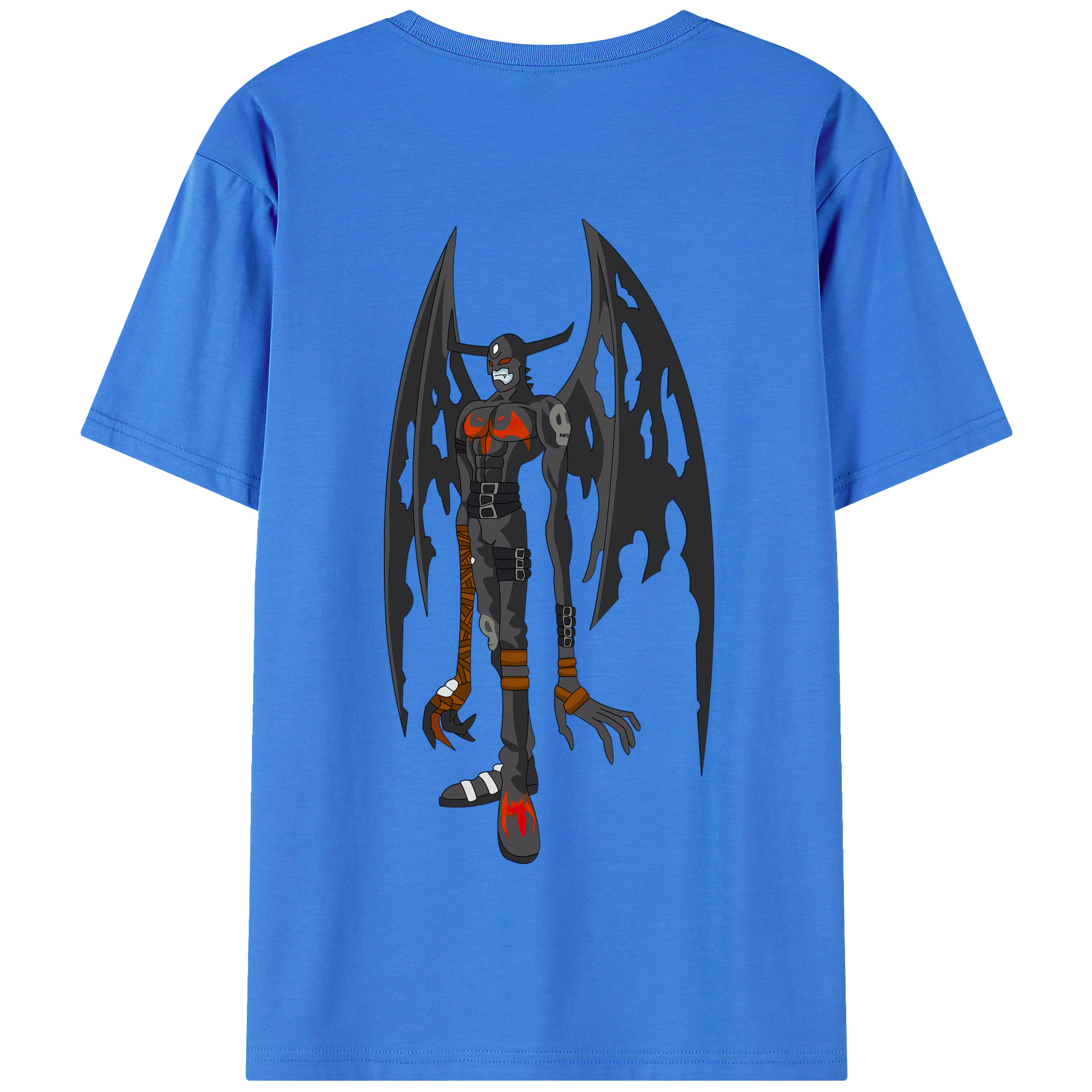 （画像用） Digimon デジタルモンスター/デジモン 綿100％半袖Tシャツ（背面プリント）