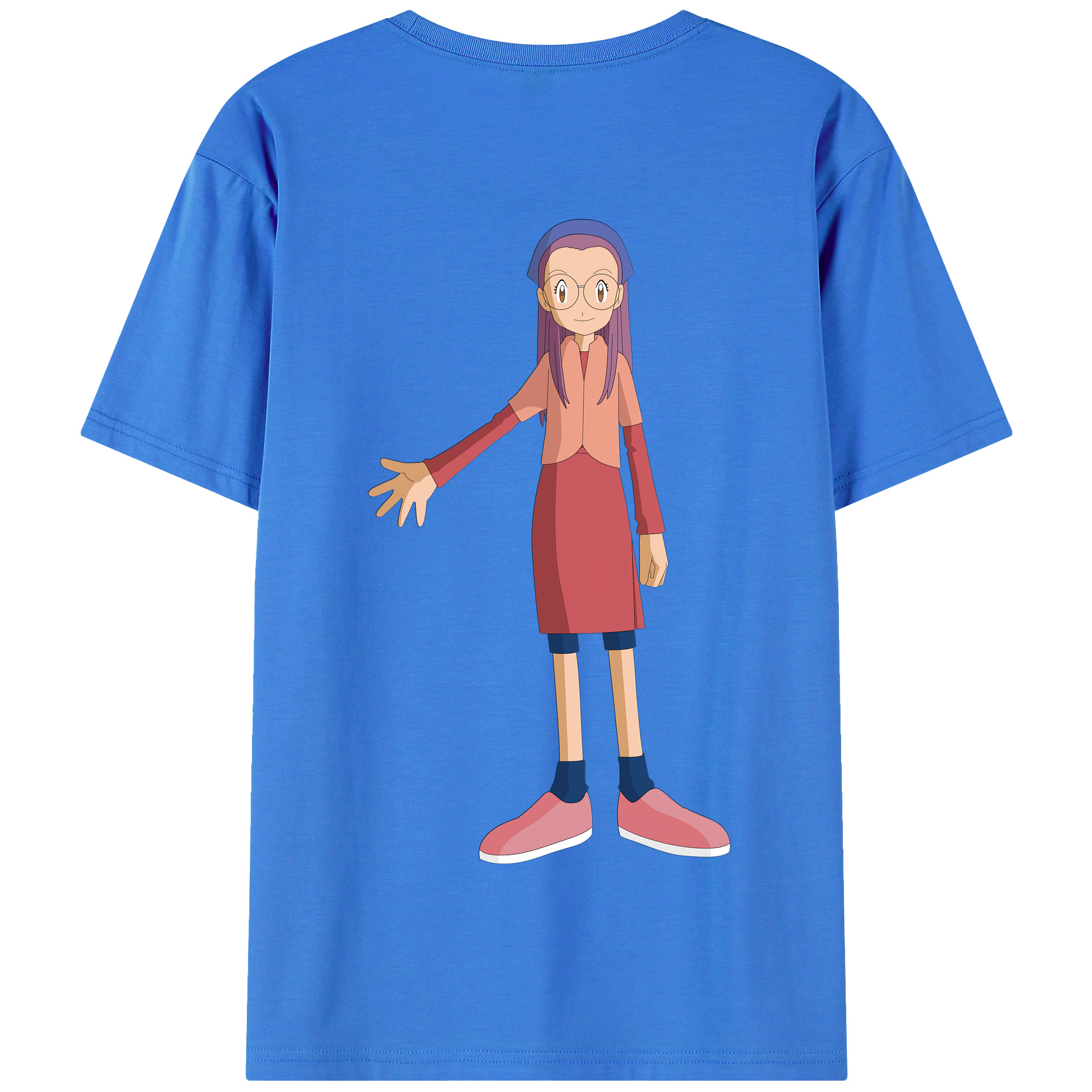 （画像用） Digimon デジタルモンスター/デジモン 綿100％半袖Tシャツ（背面プリント）