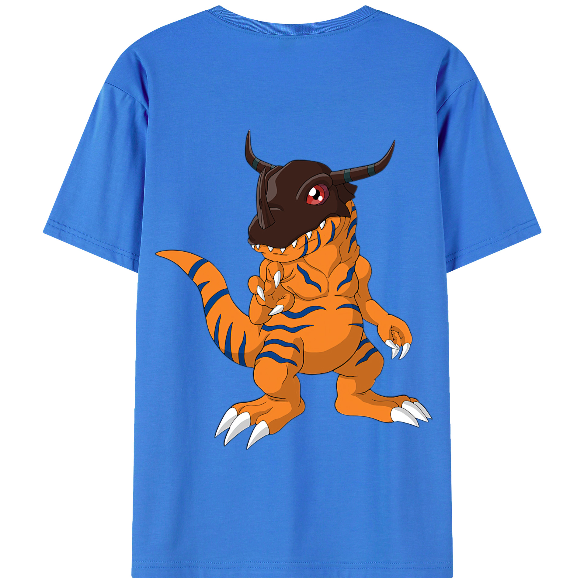 （画像用） Digimon デジタルモンスター/デジモン 綿100％半袖Tシャツ（背面プリント）