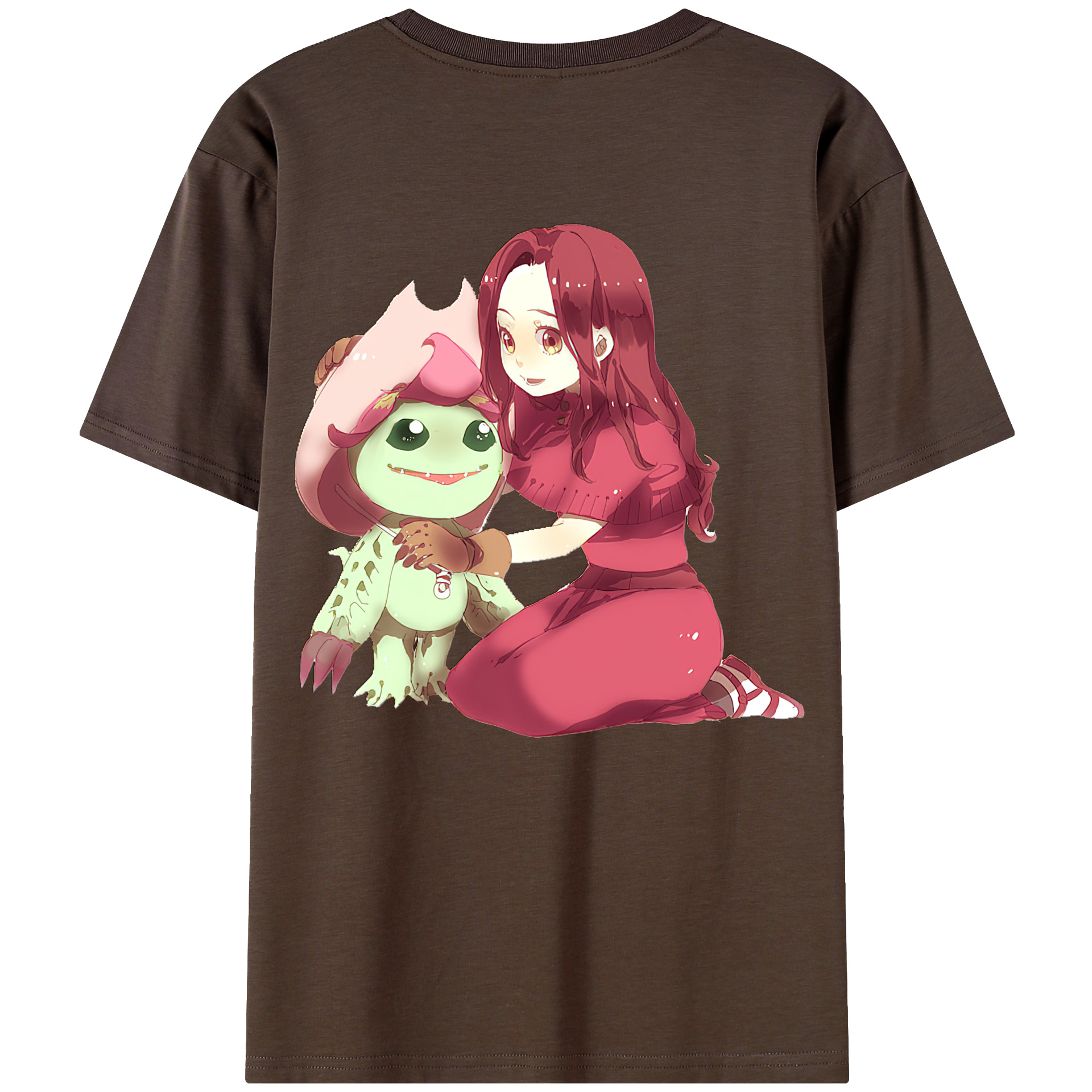 （画像用） Digimon デジタルモンスター/デジモン 綿100％半袖Tシャツ（背面プリント）