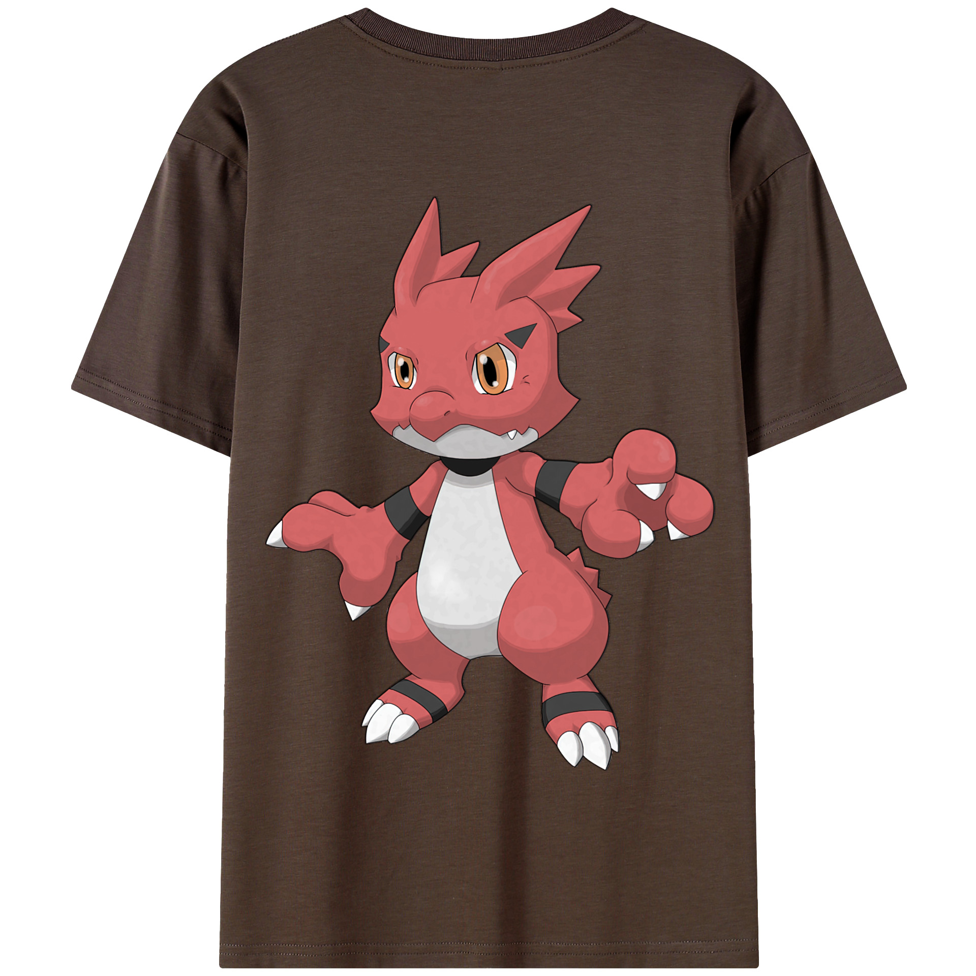 （画像用） Digimon デジタルモンスター/デジモン 綿100％半袖Tシャツ（背面プリント）