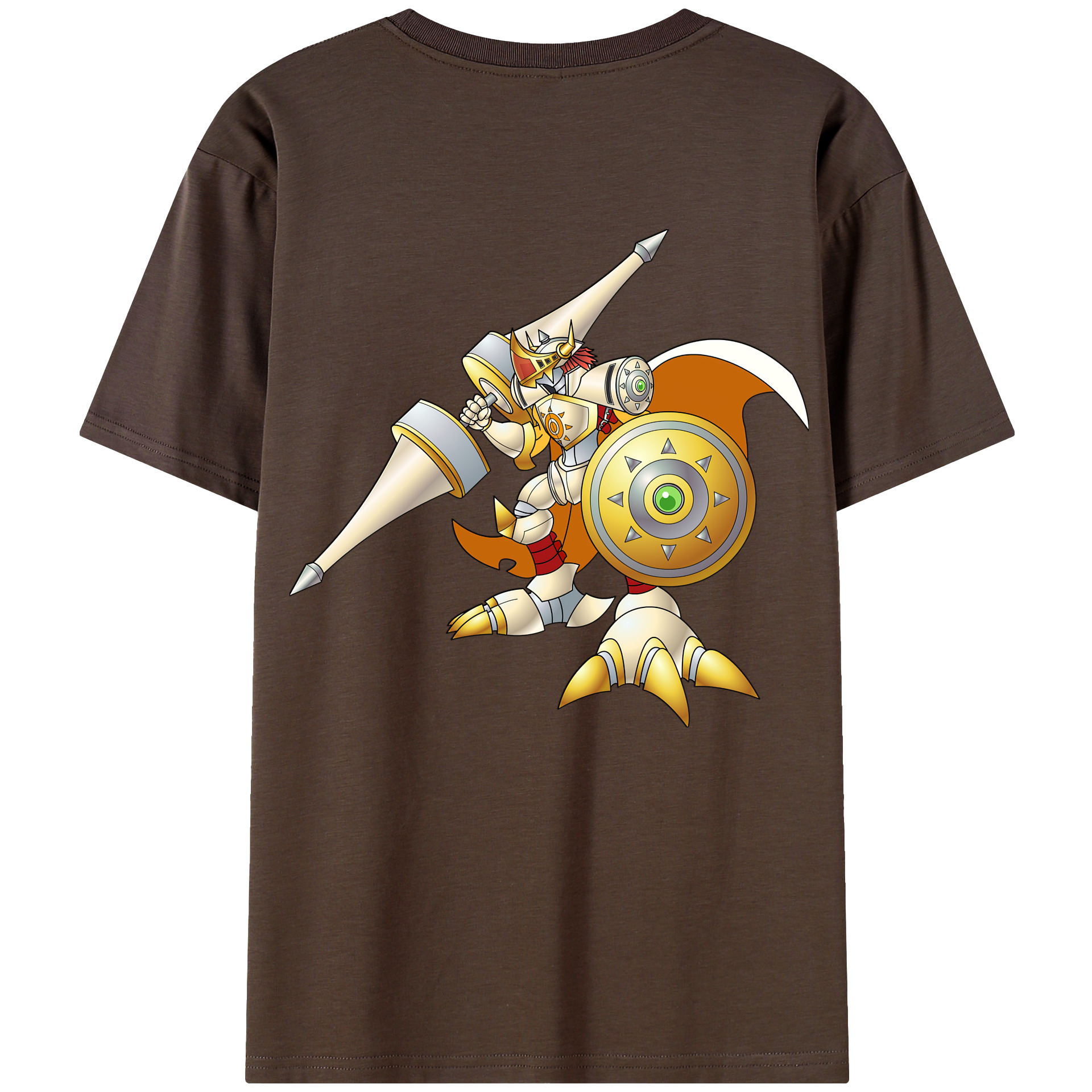（画像用） Digimon デジタルモンスター/デジモン 綿100％半袖Tシャツ（背面プリント）