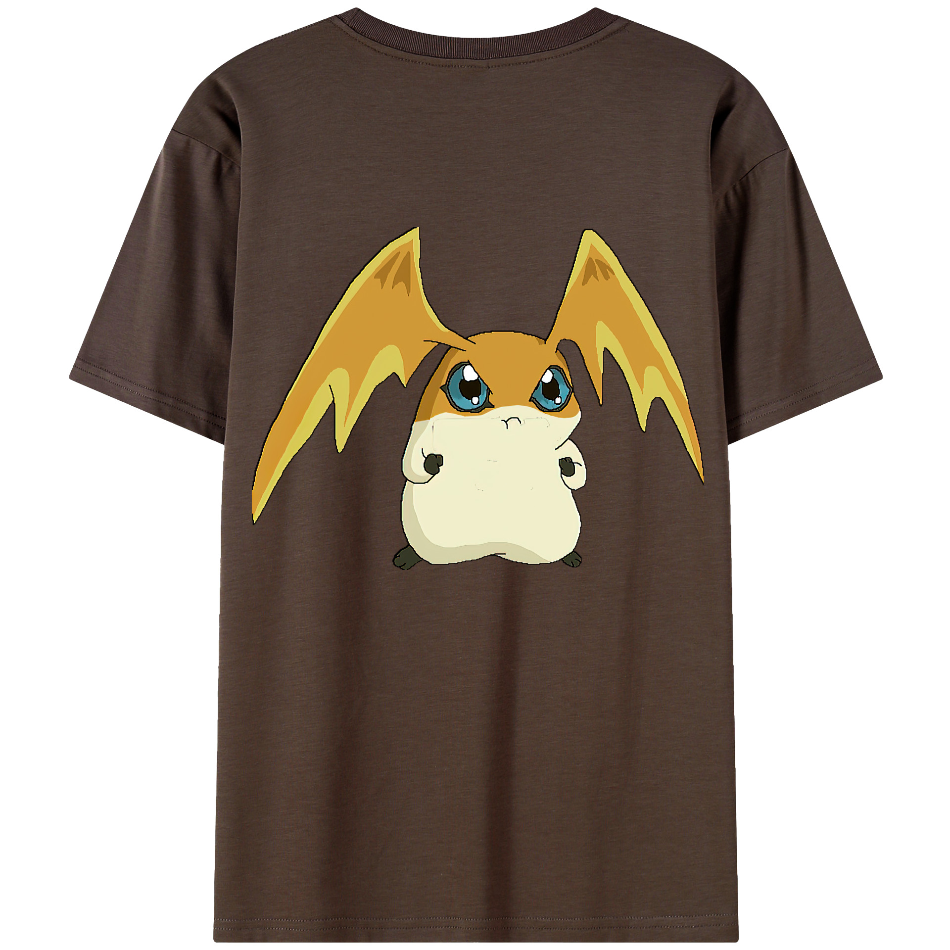 （画像用） Digimon デジタルモンスター/デジモン 綿100％半袖Tシャツ（背面プリント）