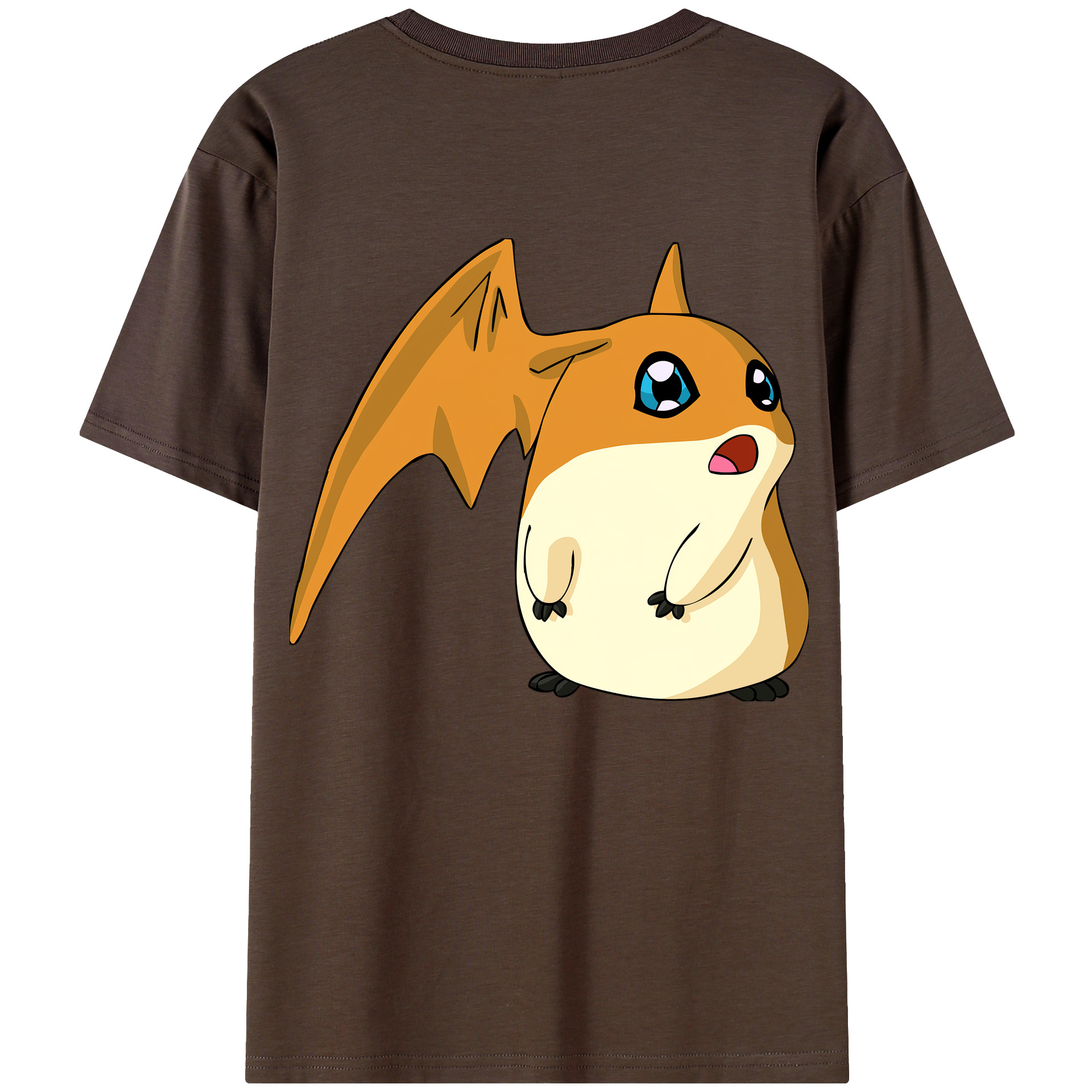 （画像用） Digimon デジタルモンスター/デジモン 綿100％半袖Tシャツ（背面プリント）