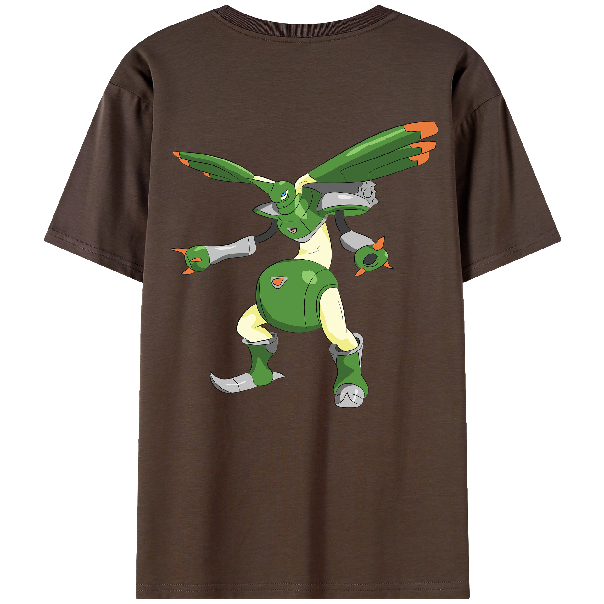 （画像用） Digimon デジタルモンスター/デジモン 綿100％半袖Tシャツ（背面プリント）