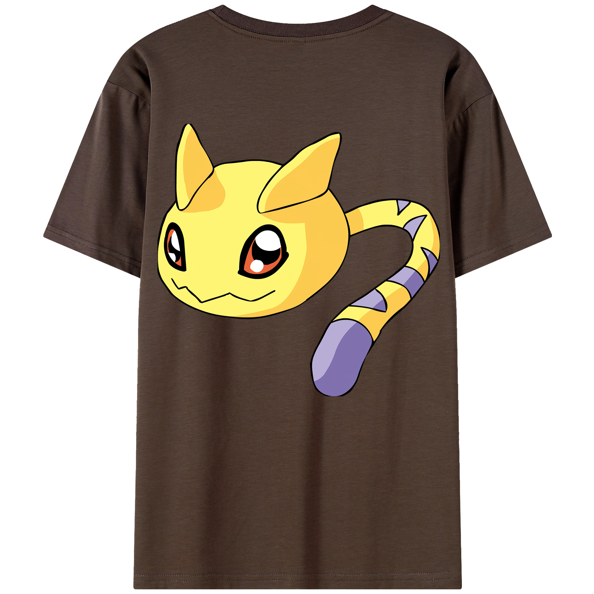 （画像用） Digimon デジタルモンスター/デジモン 綿100％半袖Tシャツ（背面プリント）