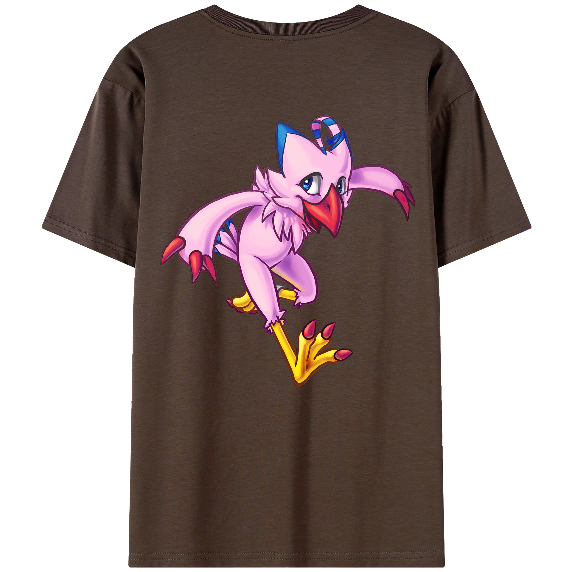 （画像用） Digimon デジタルモンスター/デジモン 綿100％半袖Tシャツ（背面プリント）