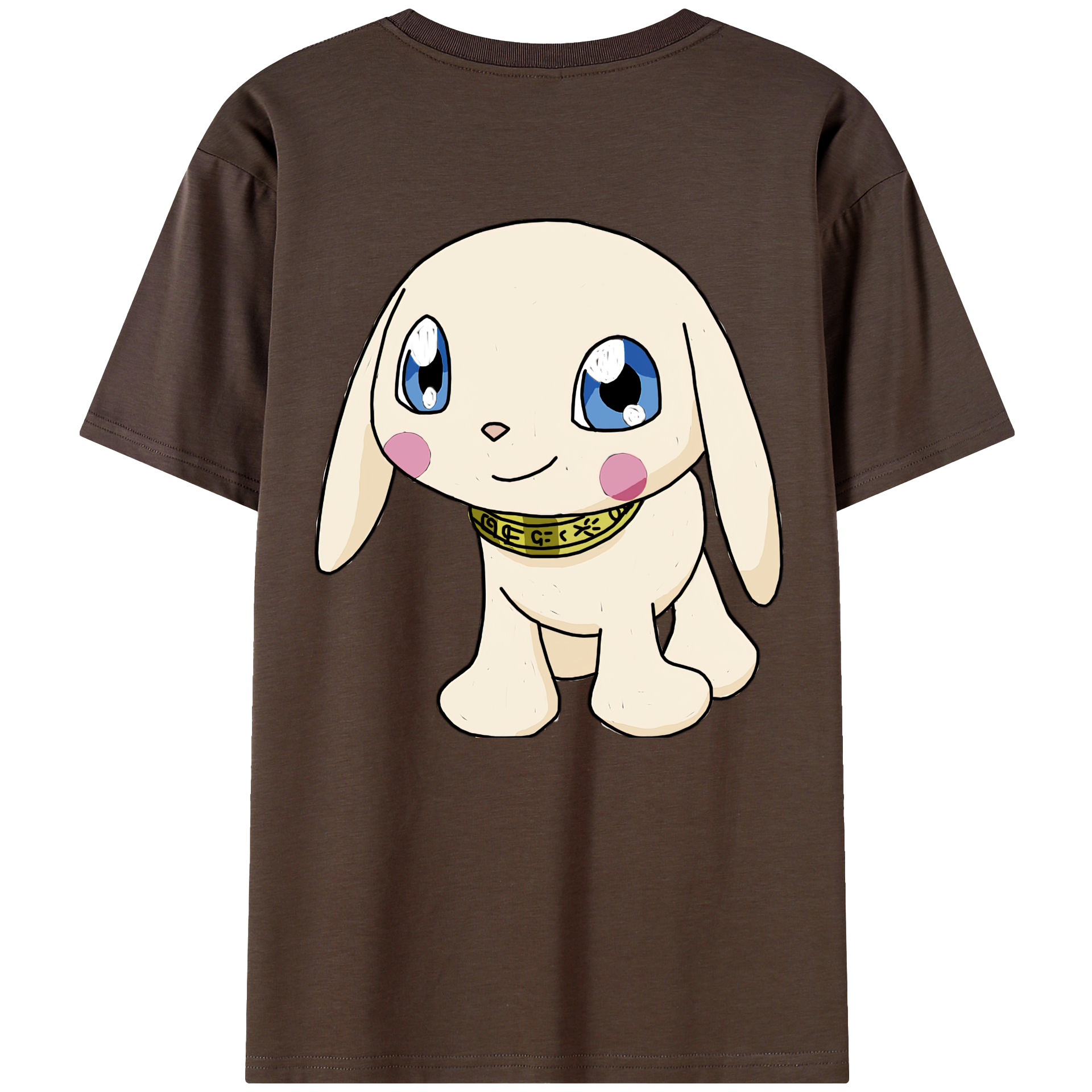（画像用） Digimon デジタルモンスター/デジモン 綿100％半袖Tシャツ（背面プリント）