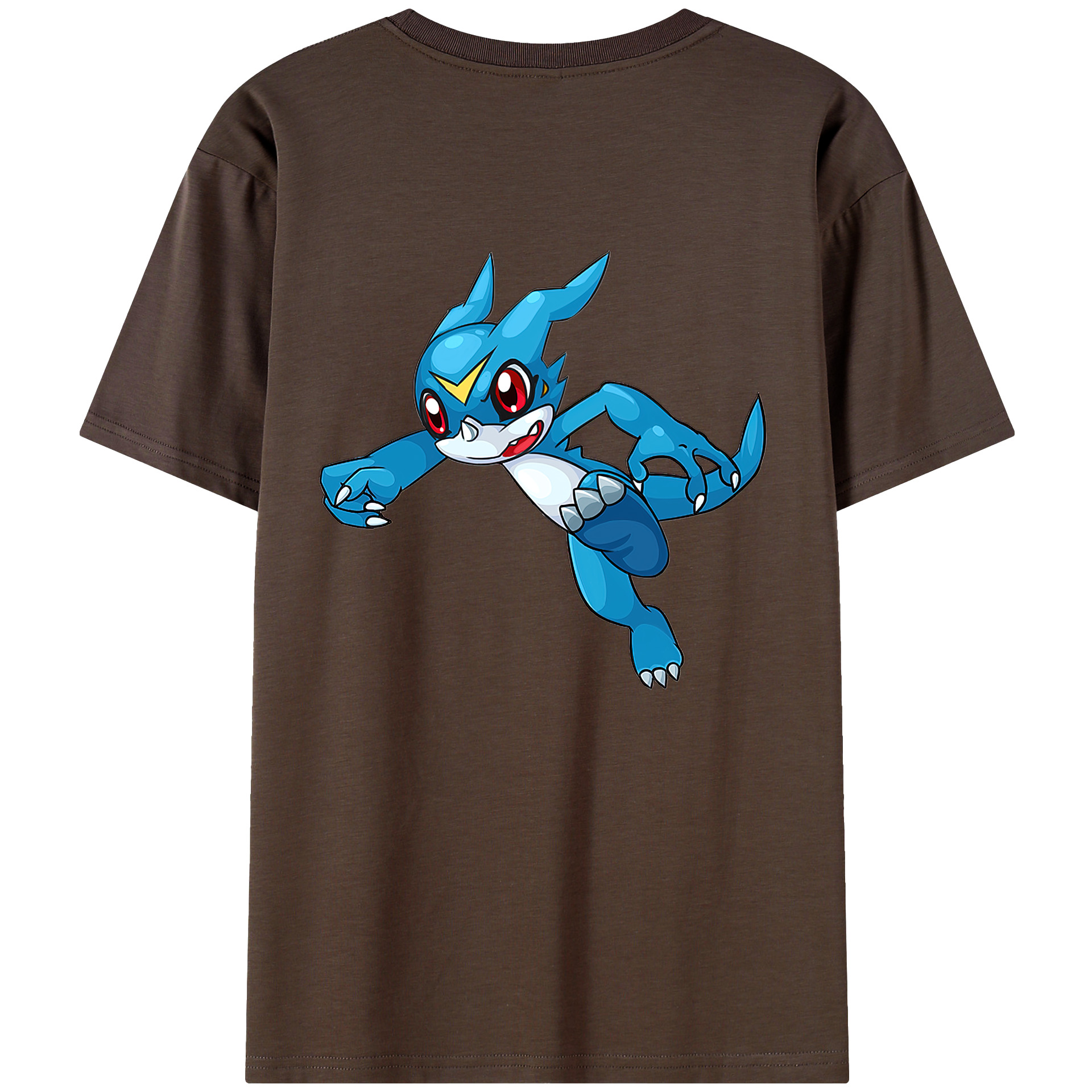 （画像用） Digimon デジタルモンスター/デジモン 綿100％半袖Tシャツ（背面プリント）
