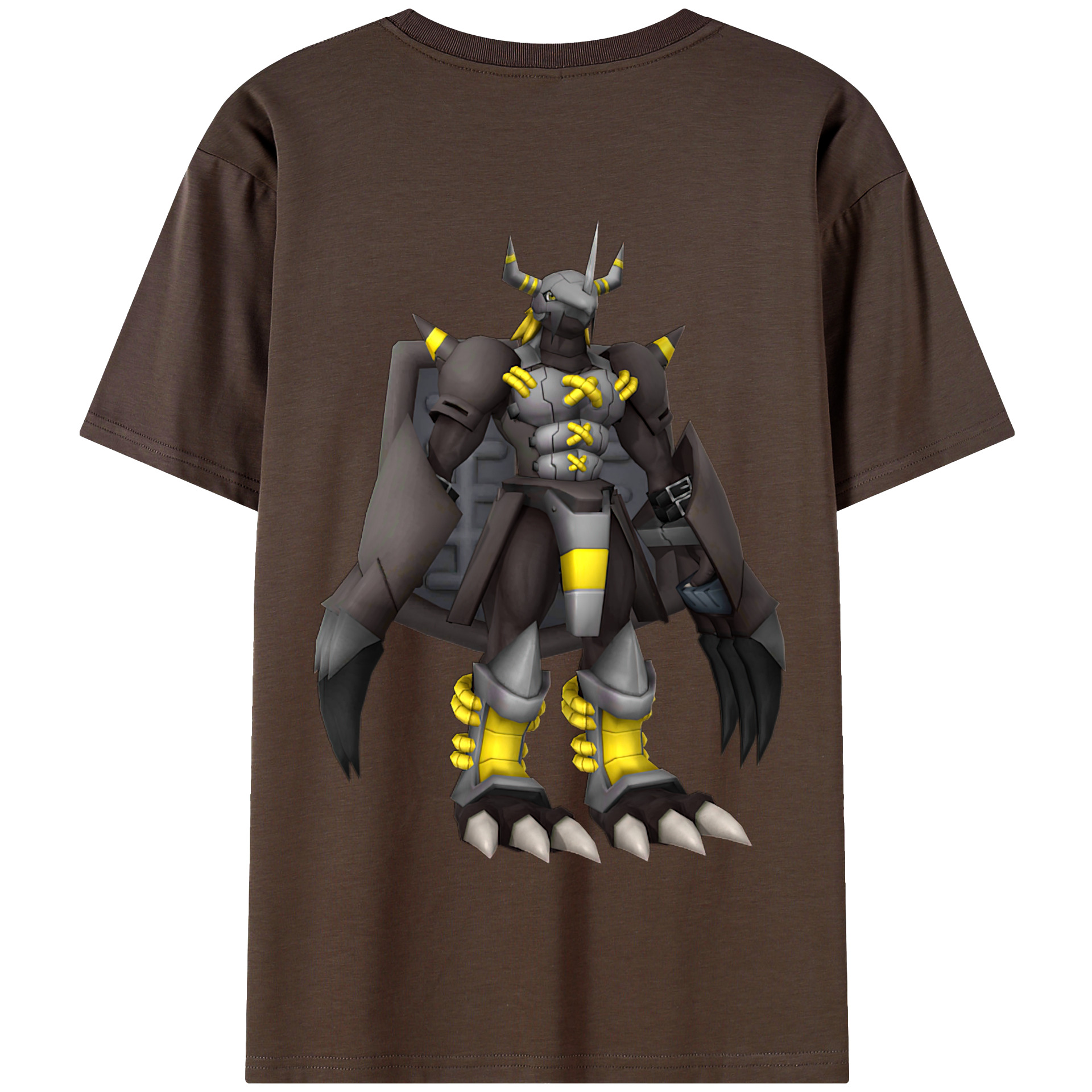（画像用） Digimon デジタルモンスター/デジモン 綿100％半袖Tシャツ（背面プリント）