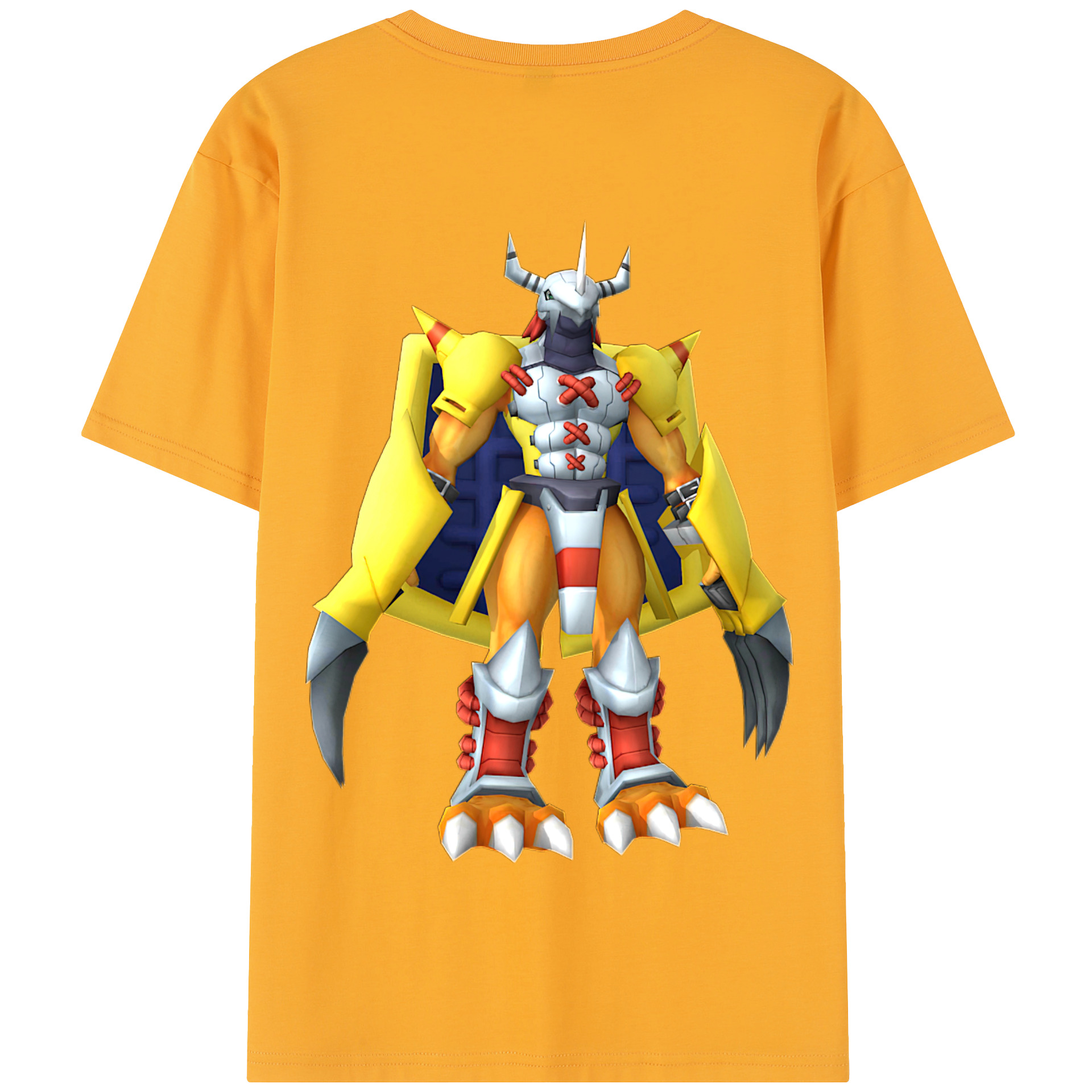 （画像用） Digimon デジタルモンスター/デジモン 綿100％半袖Tシャツ（背面プリント）