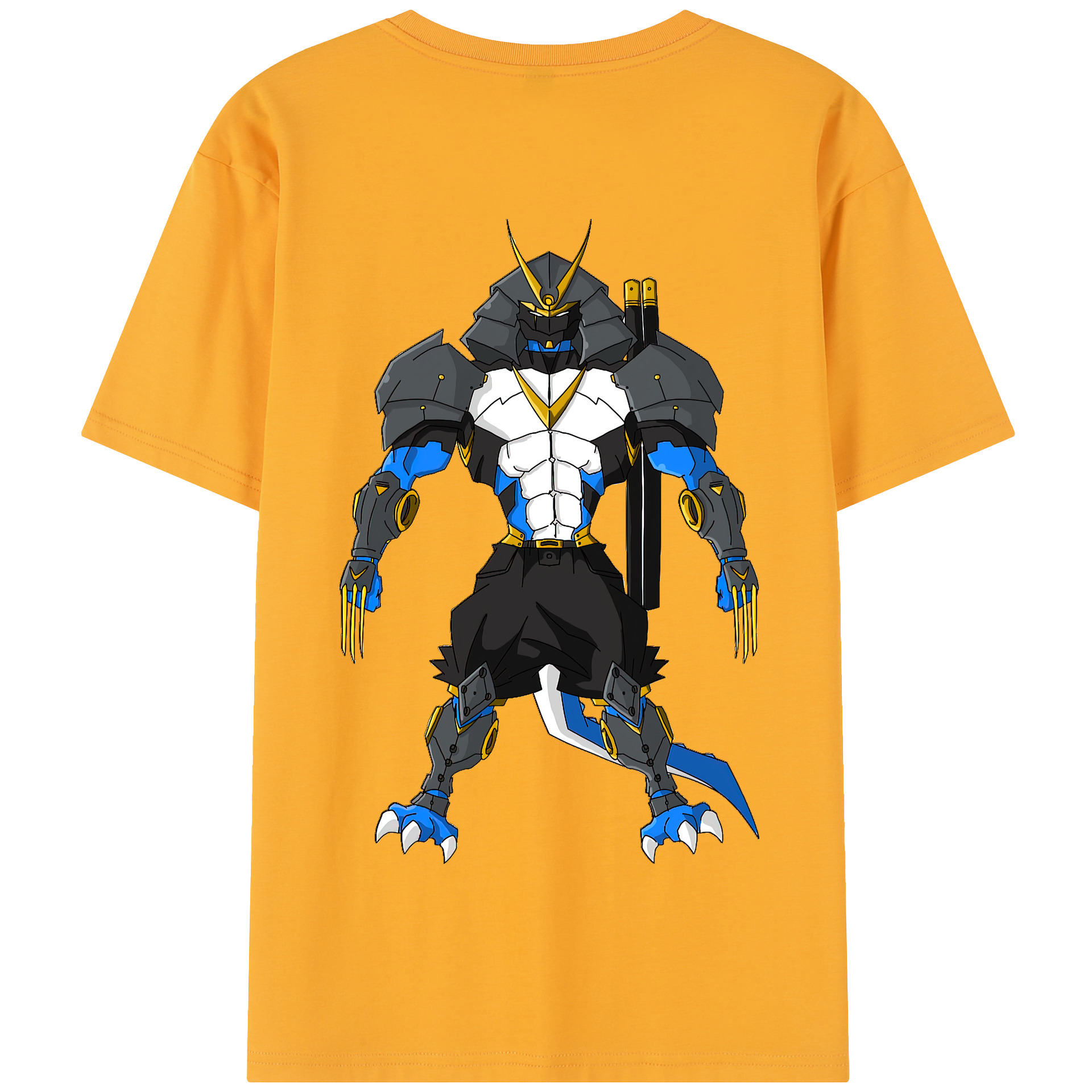（画像用） Digimon デジタルモンスター/デジモン 綿100％半袖Tシャツ（背面プリント）