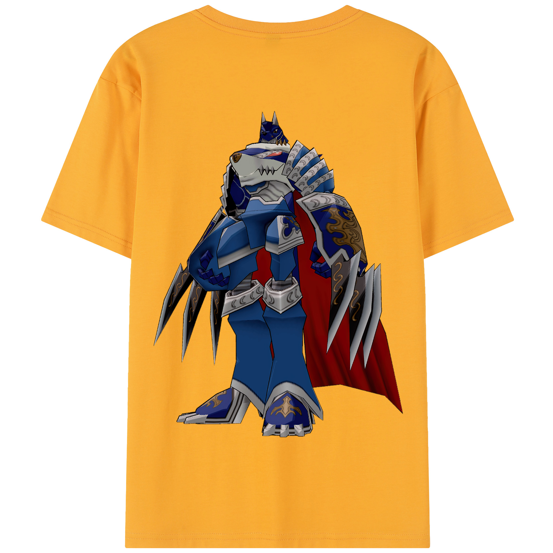（画像用） Digimon デジタルモンスター/デジモン 綿100％半袖Tシャツ（背面プリント）