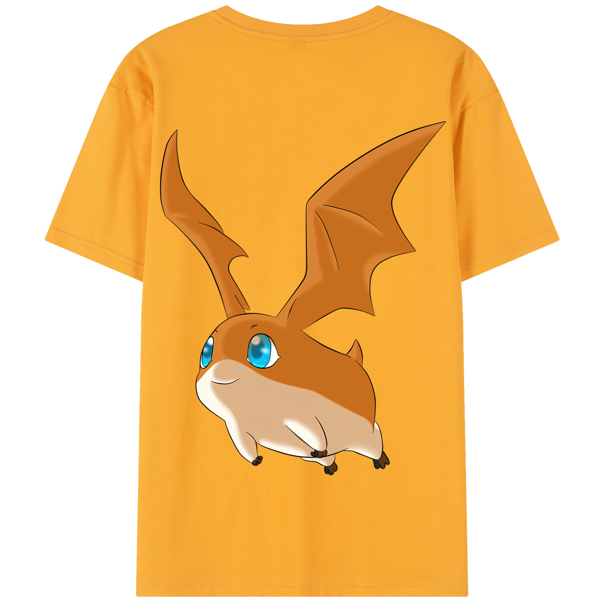 （画像用） Digimon デジタルモンスター/デジモン 綿100％半袖Tシャツ（背面プリント）