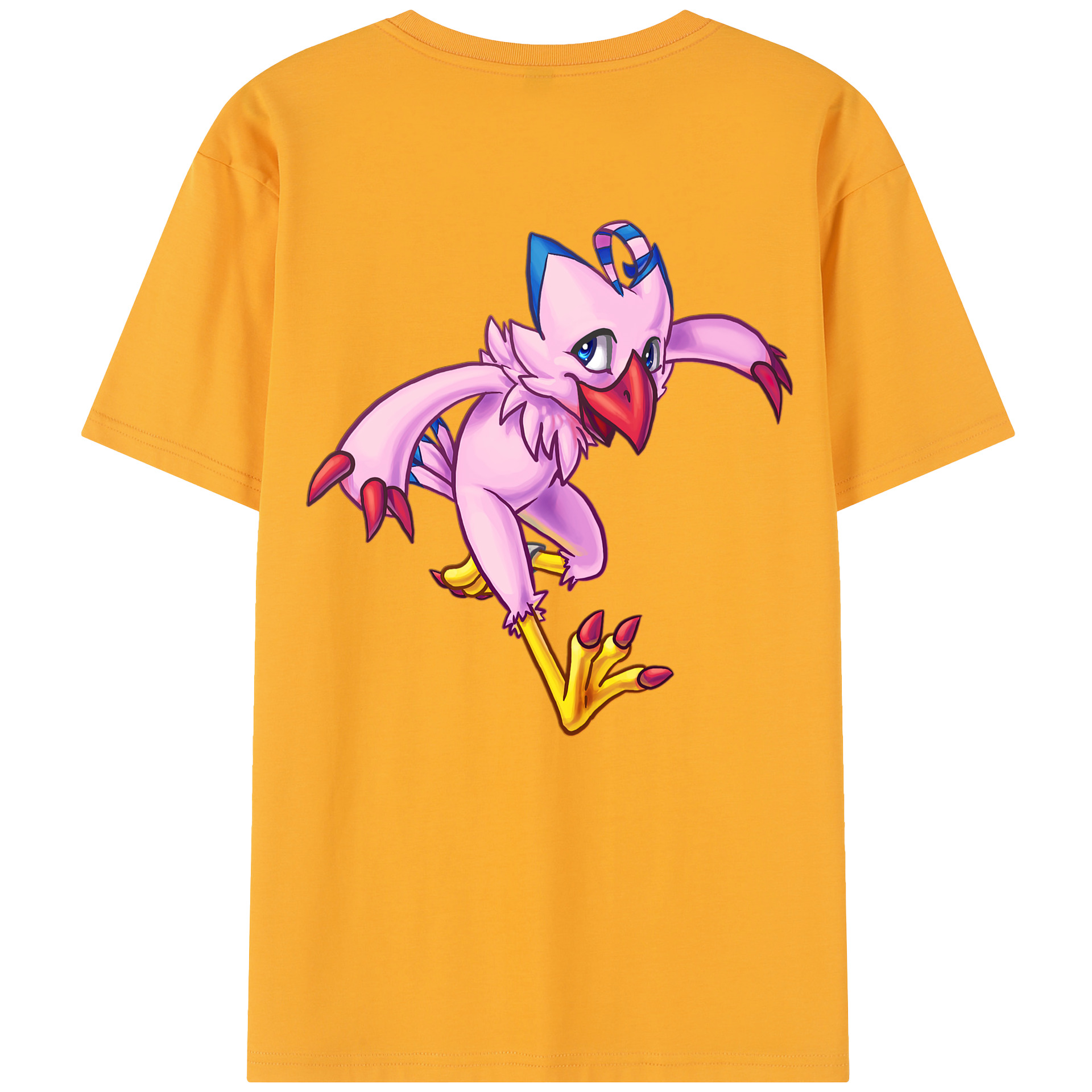 （画像用） Digimon デジタルモンスター/デジモン 綿100％半袖Tシャツ（背面プリント）