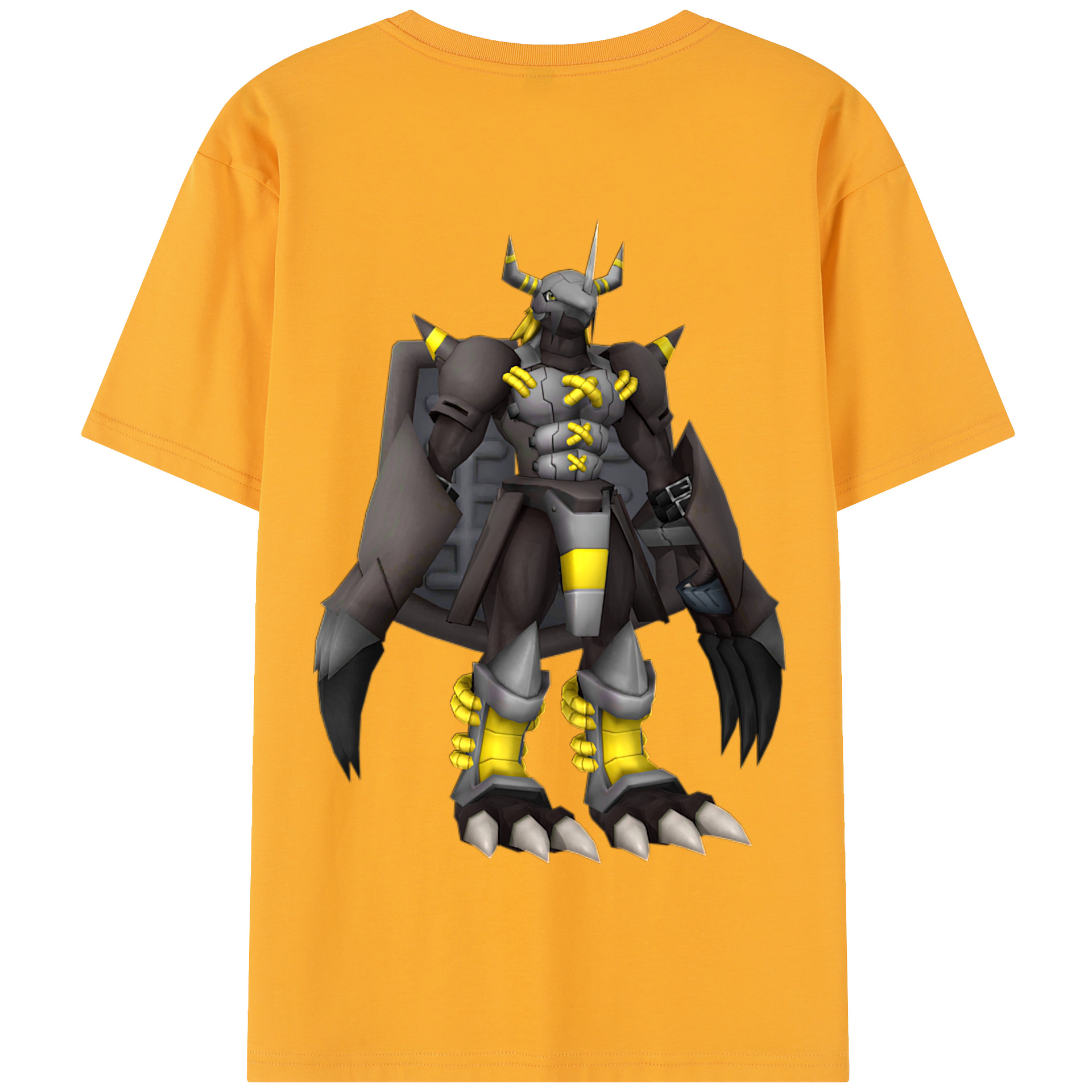 （画像用） Digimon デジタルモンスター/デジモン 綿100％半袖Tシャツ（背面プリント）