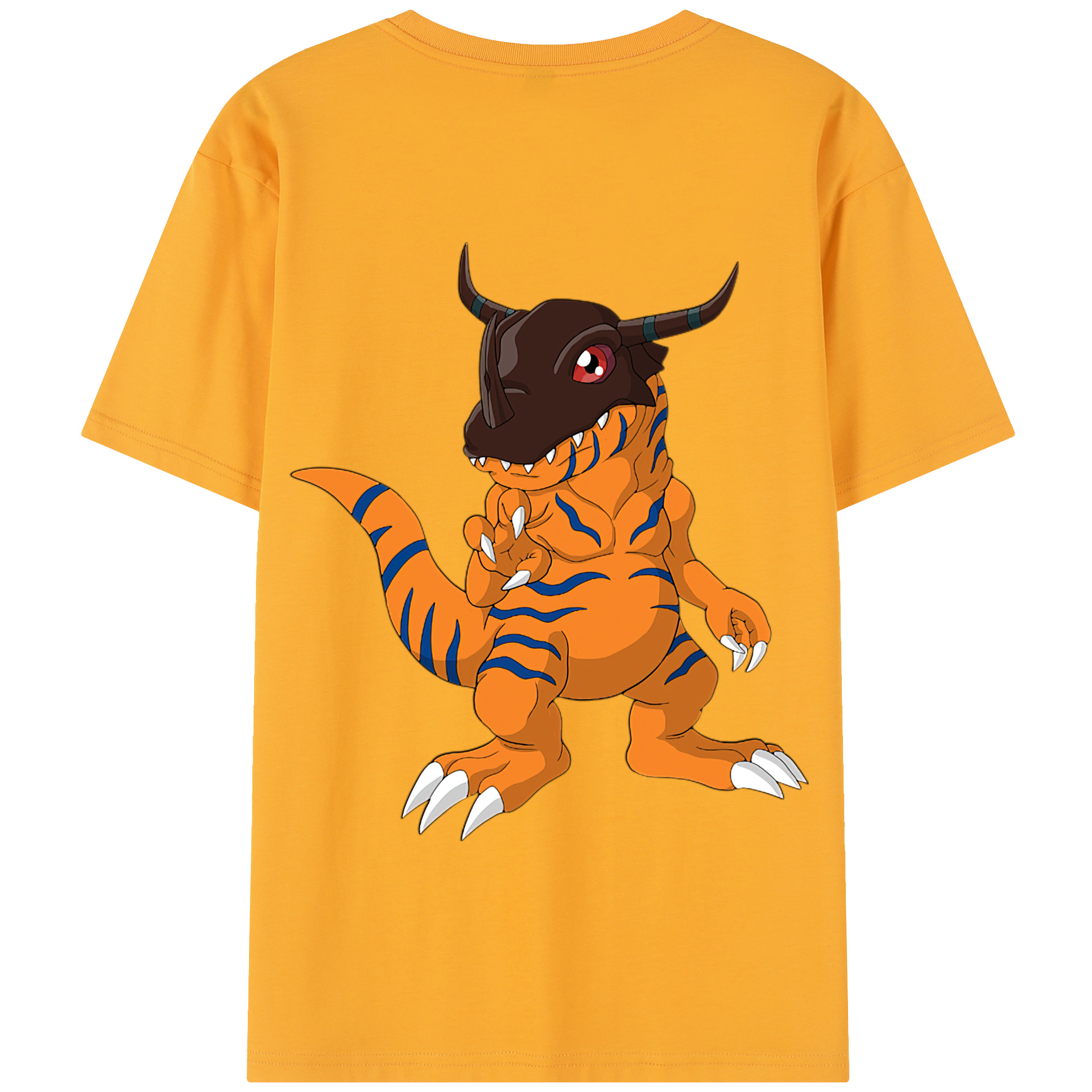 （画像用） Digimon デジタルモンスター/デジモン 綿100％半袖Tシャツ（背面プリント）
