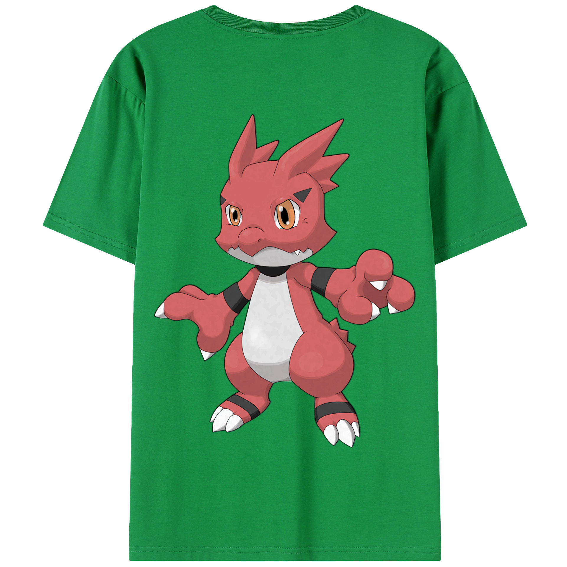 （画像用） Digimon デジタルモンスター/デジモン 綿100％半袖Tシャツ（背面プリント）