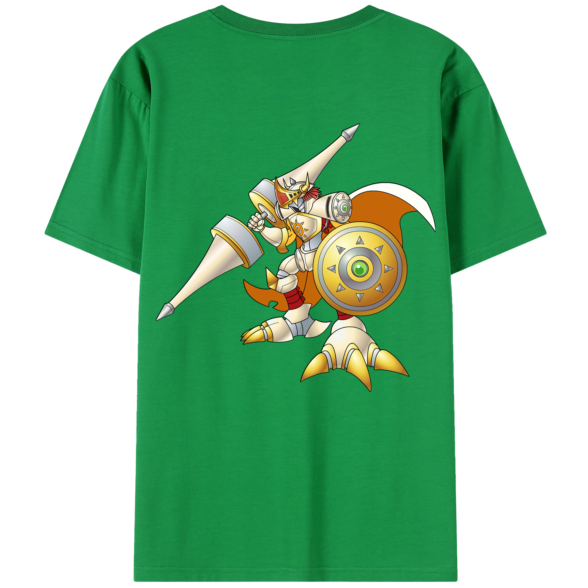 （画像用） Digimon デジタルモンスター/デジモン 綿100％半袖Tシャツ（背面プリント）