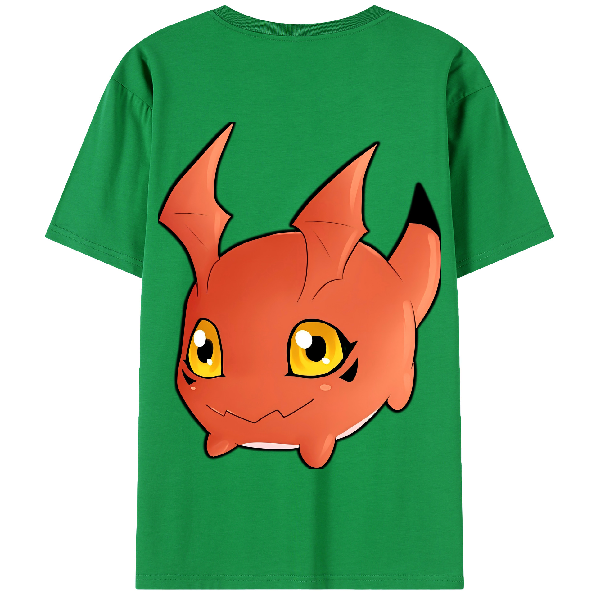 （画像用） Digimon デジタルモンスター/デジモン 綿100％半袖Tシャツ（背面プリント）