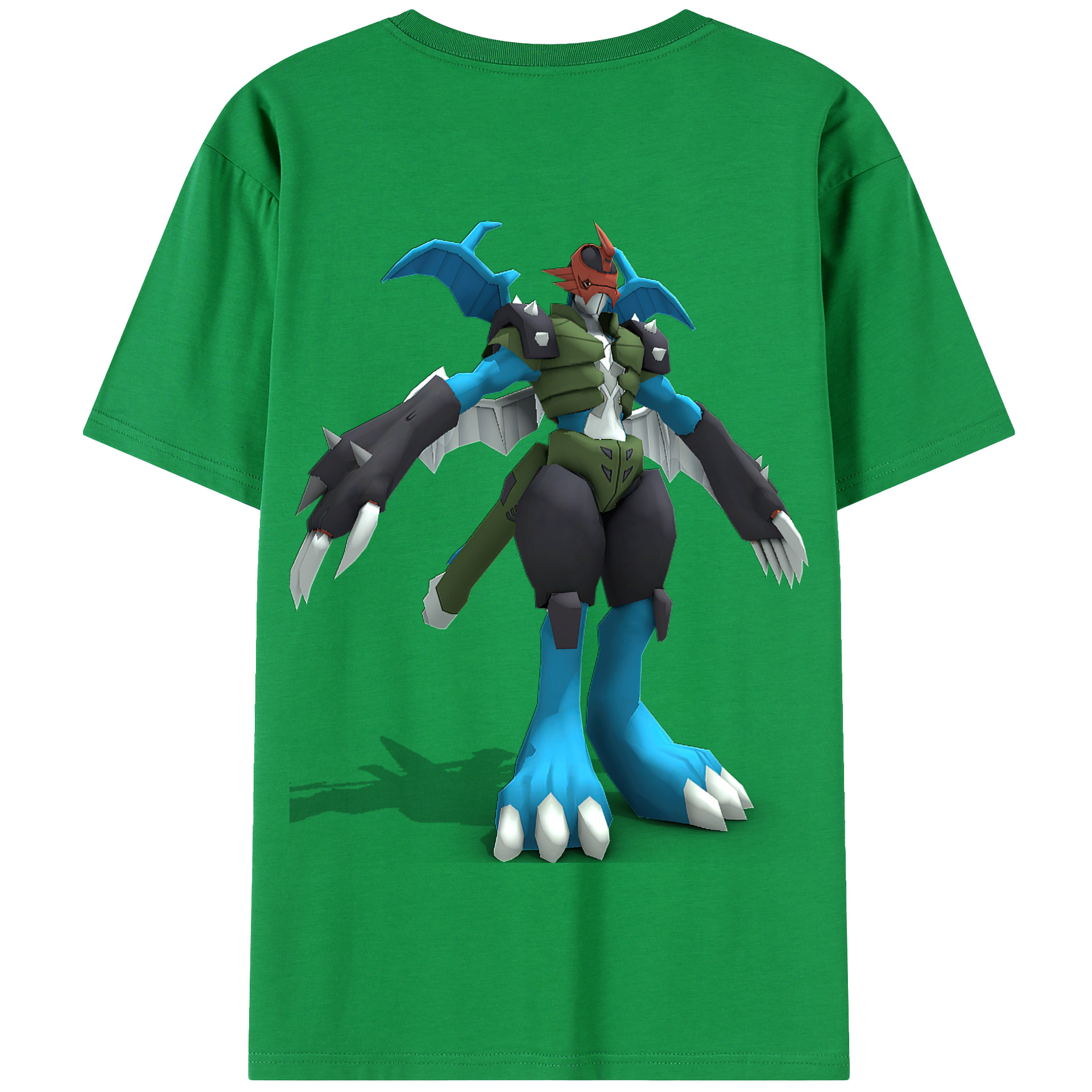 （画像用） Digimon デジタルモンスター/デジモン 綿100％半袖Tシャツ（背面プリント）