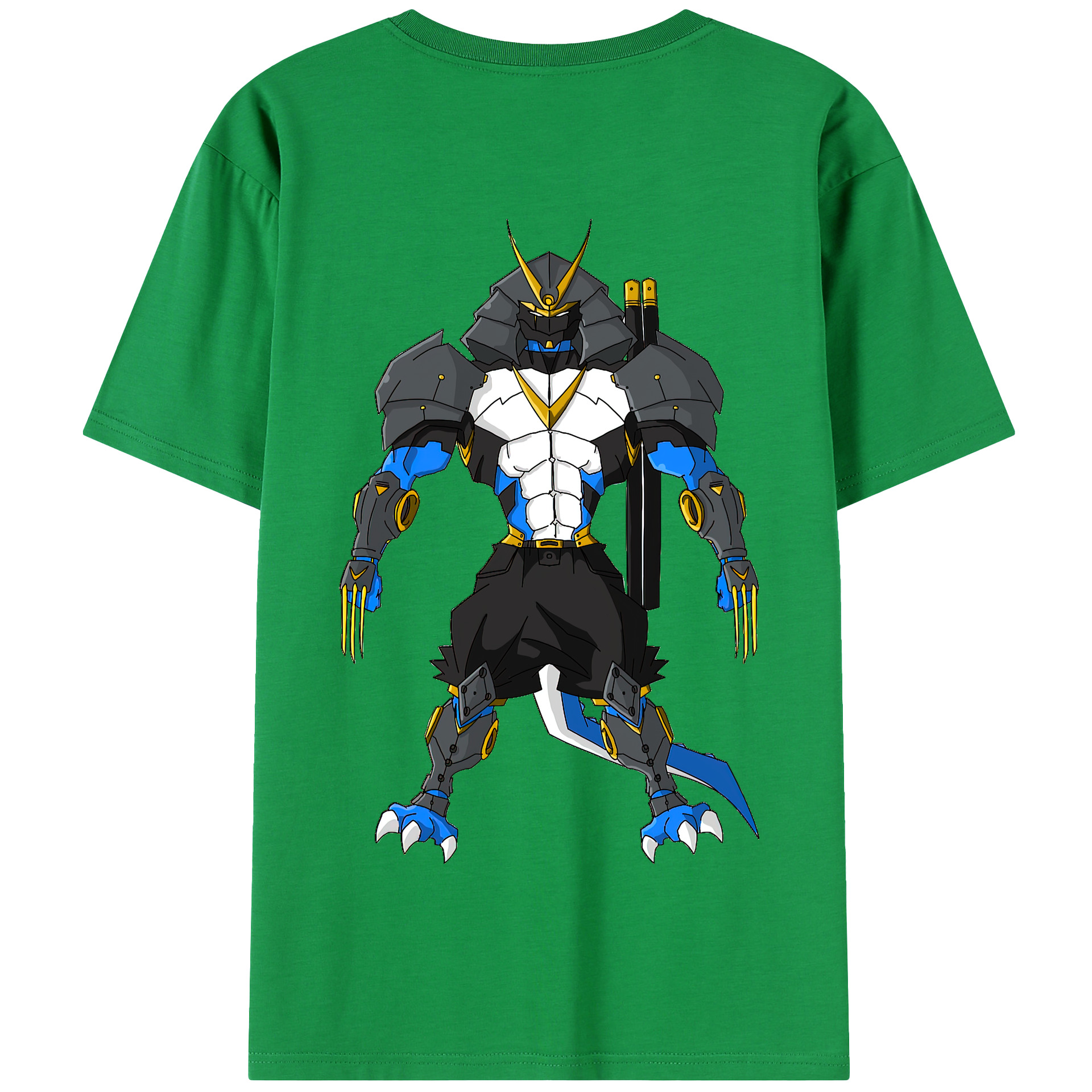 （画像用） Digimon デジタルモンスター/デジモン 綿100％半袖Tシャツ（背面プリント）