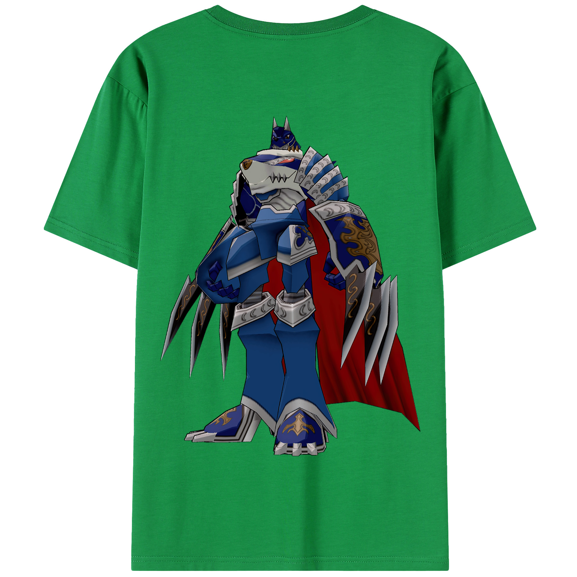 （画像用） Digimon デジタルモンスター/デジモン 綿100％半袖Tシャツ（背面プリント）