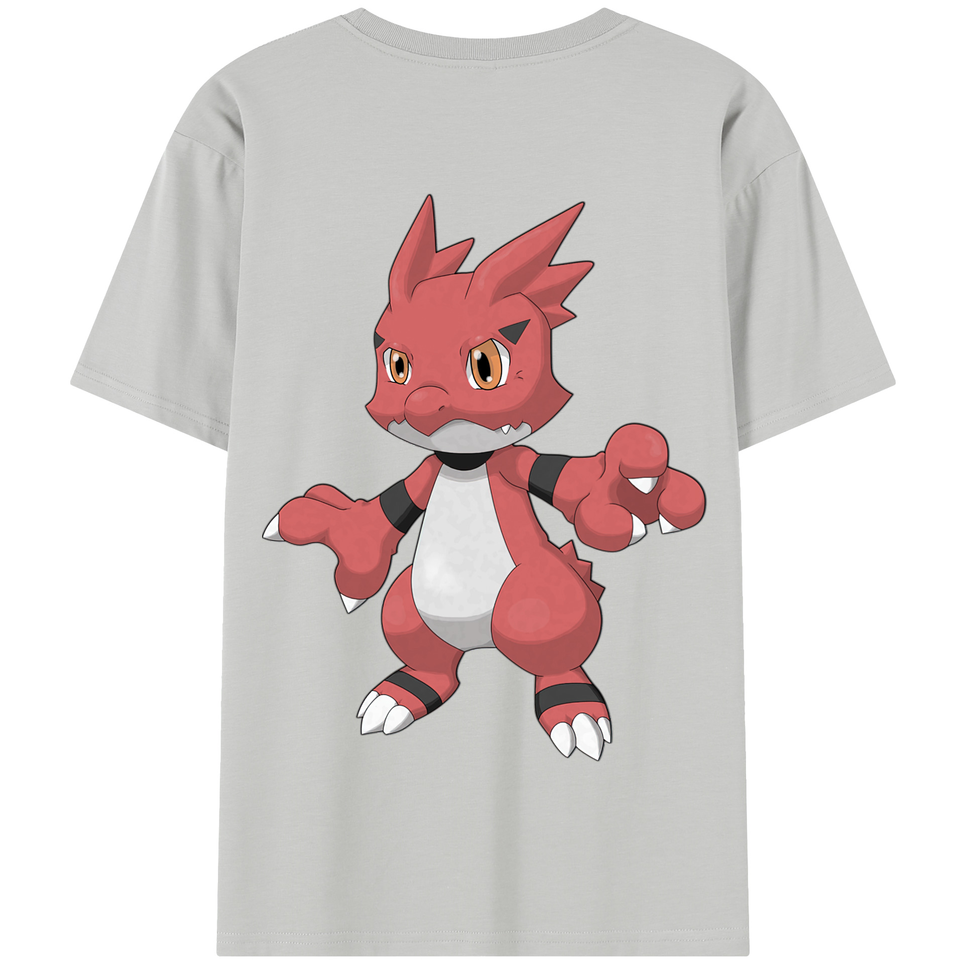 （画像用） Digimon デジタルモンスター/デジモン 綿100％半袖Tシャツ（背面プリント）