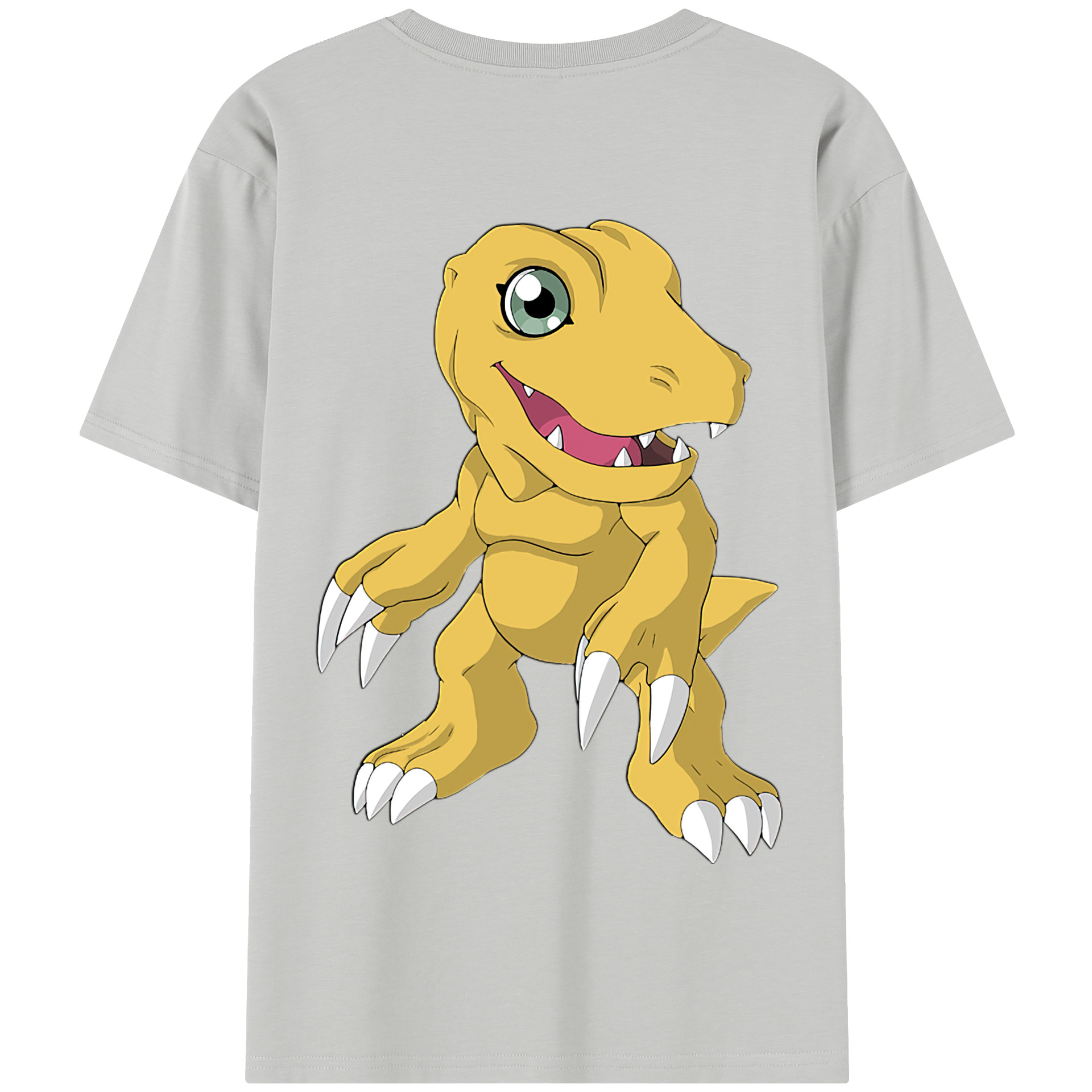 （画像用） Digimon デジタルモンスター/デジモン 綿100％半袖Tシャツ（背面プリント）