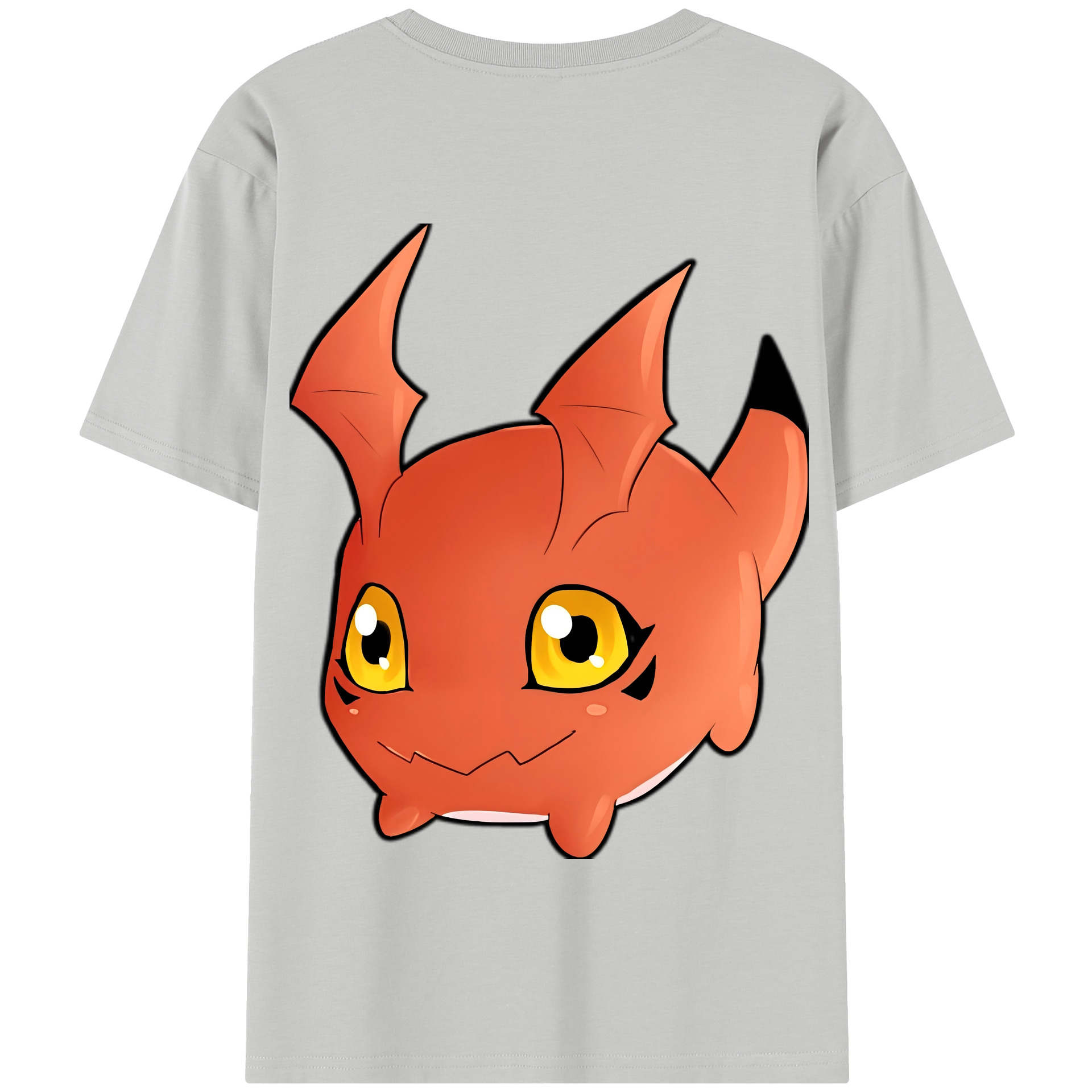 （画像用） Digimon デジタルモンスター/デジモン 綿100％半袖Tシャツ（背面プリント）