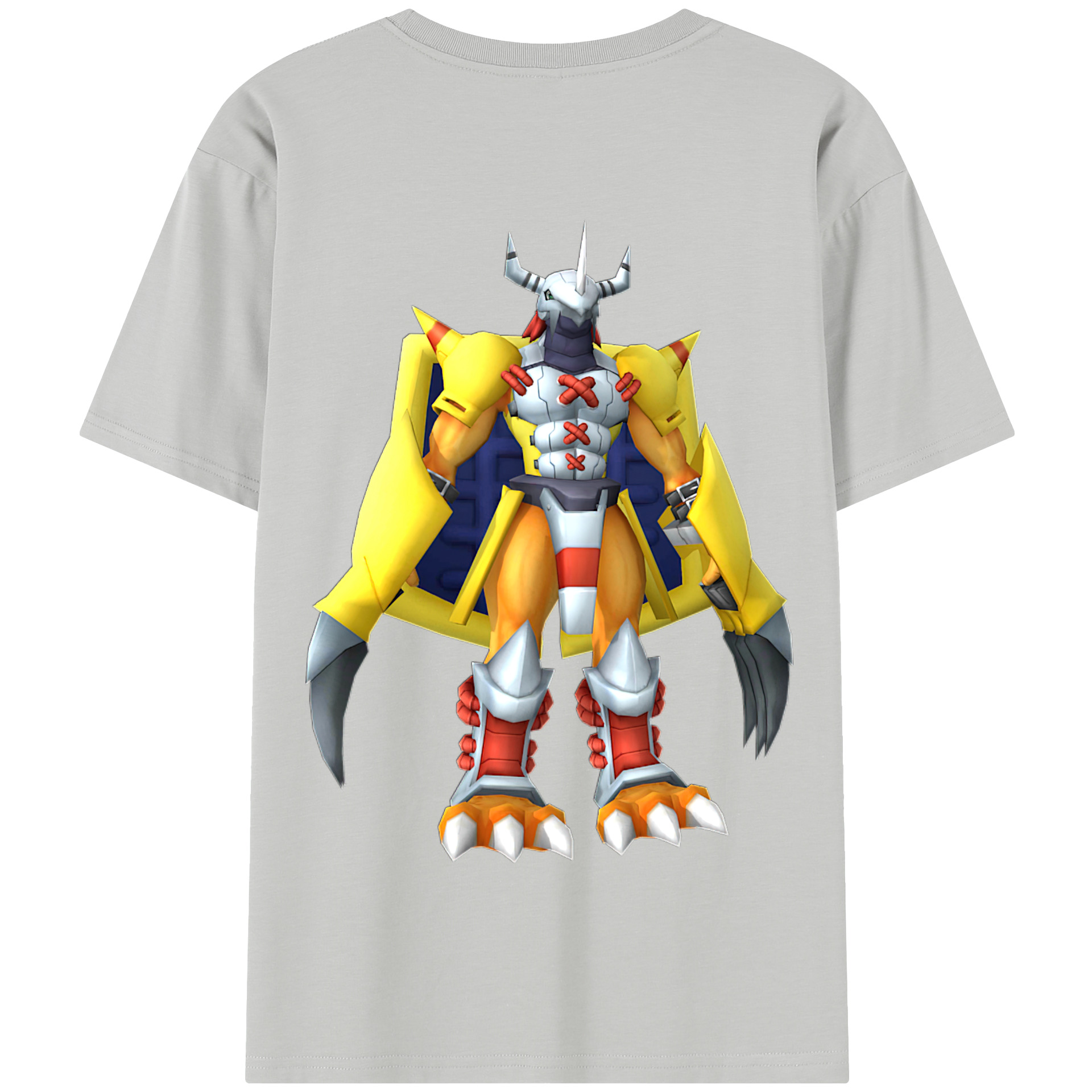 （画像用） Digimon デジタルモンスター/デジモン 綿100％半袖Tシャツ（背面プリント）