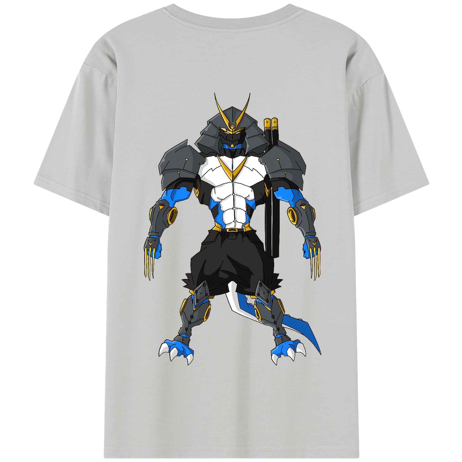 （画像用） Digimon デジタルモンスター/デジモン 綿100％半袖Tシャツ（背面プリント）
