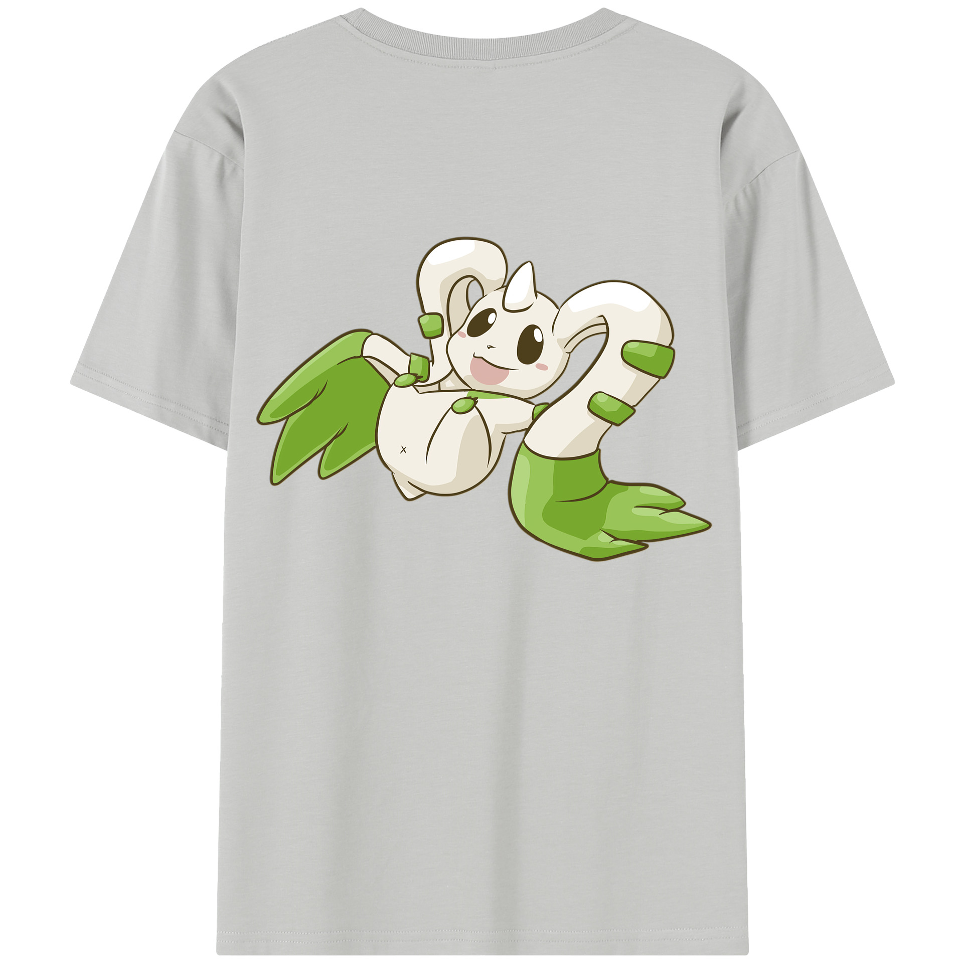 （画像用） Digimon デジタルモンスター/デジモン 綿100％半袖Tシャツ（背面プリント）