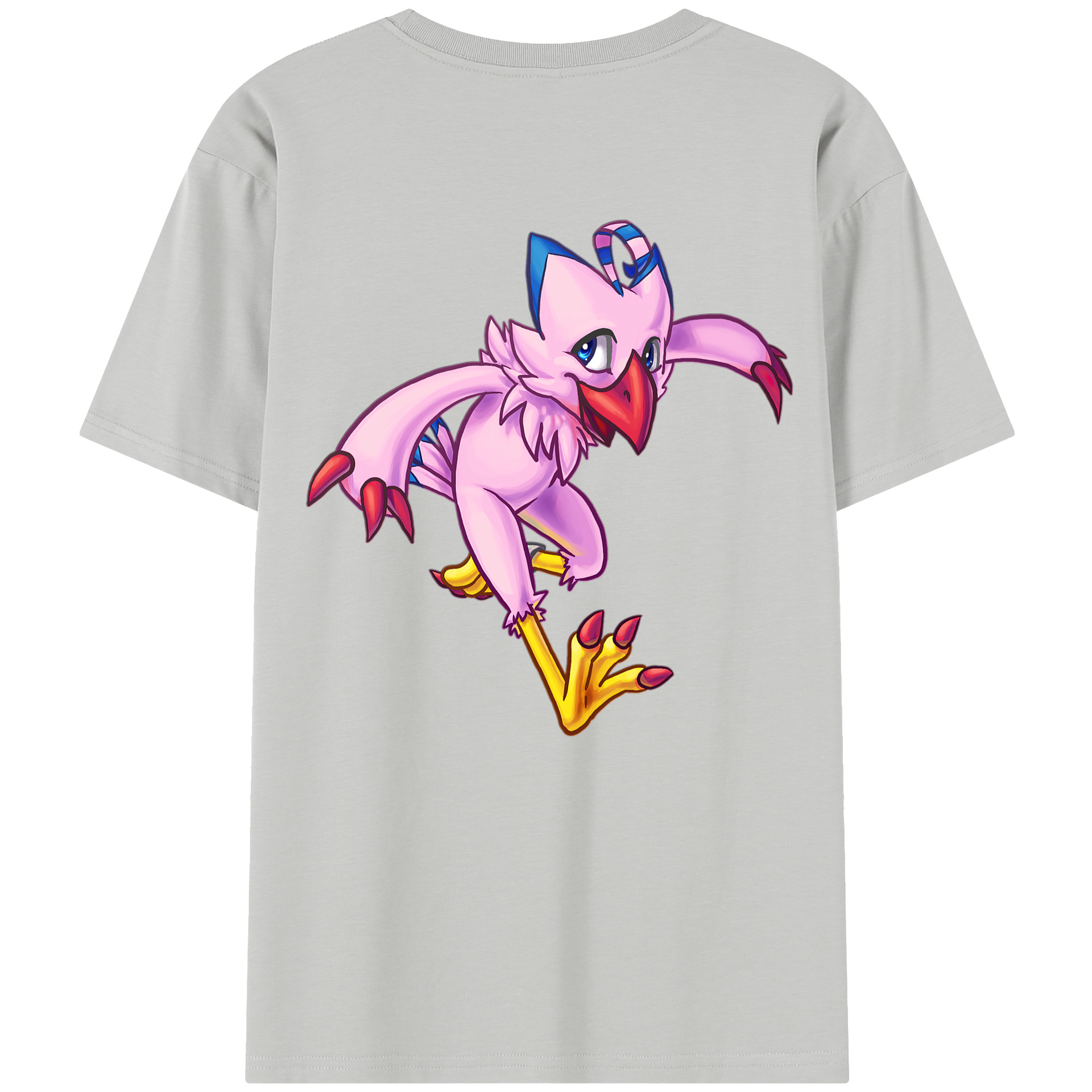（画像用） Digimon デジタルモンスター/デジモン 綿100％半袖Tシャツ（背面プリント）