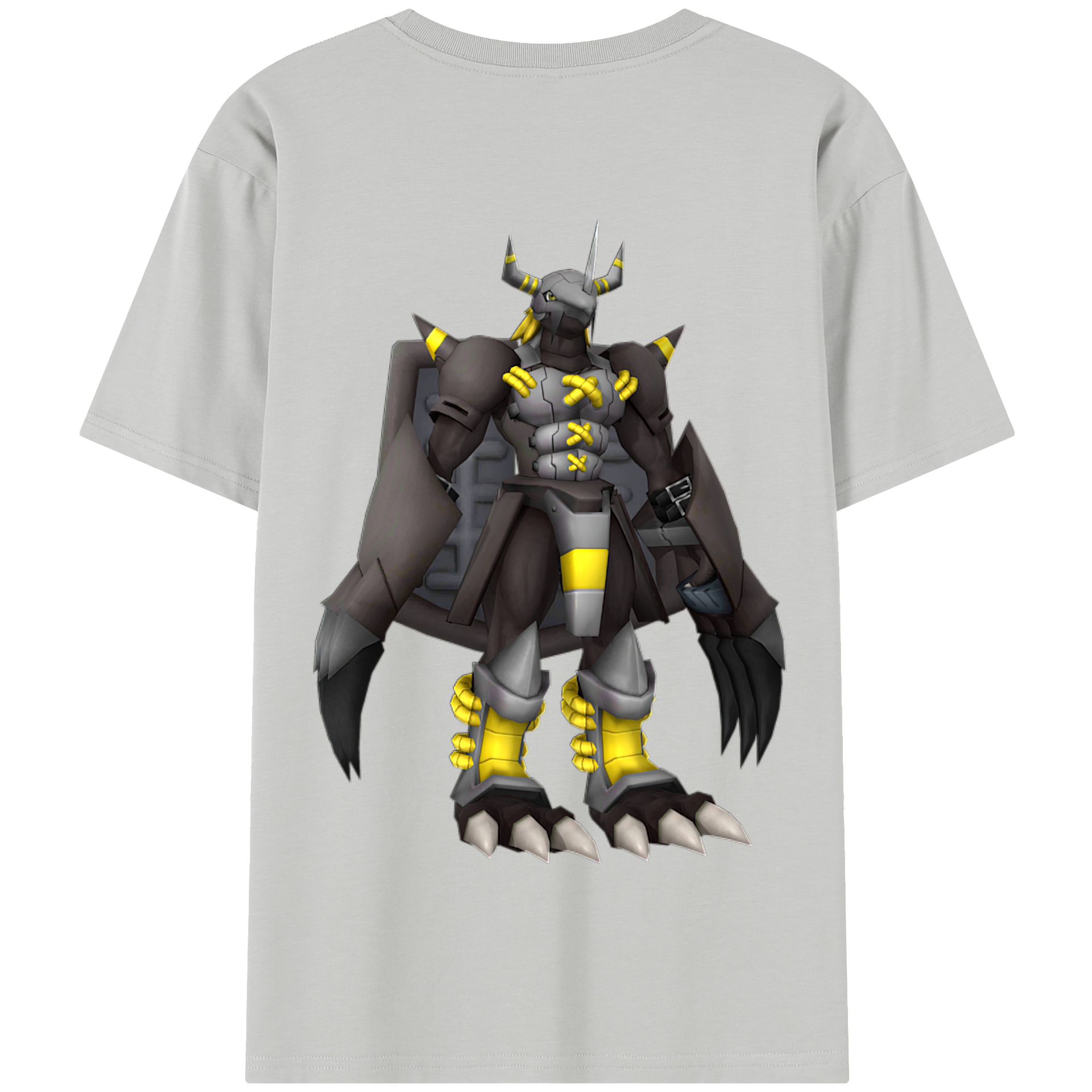 （画像用） Digimon デジタルモンスター/デジモン 綿100％半袖Tシャツ（背面プリント）