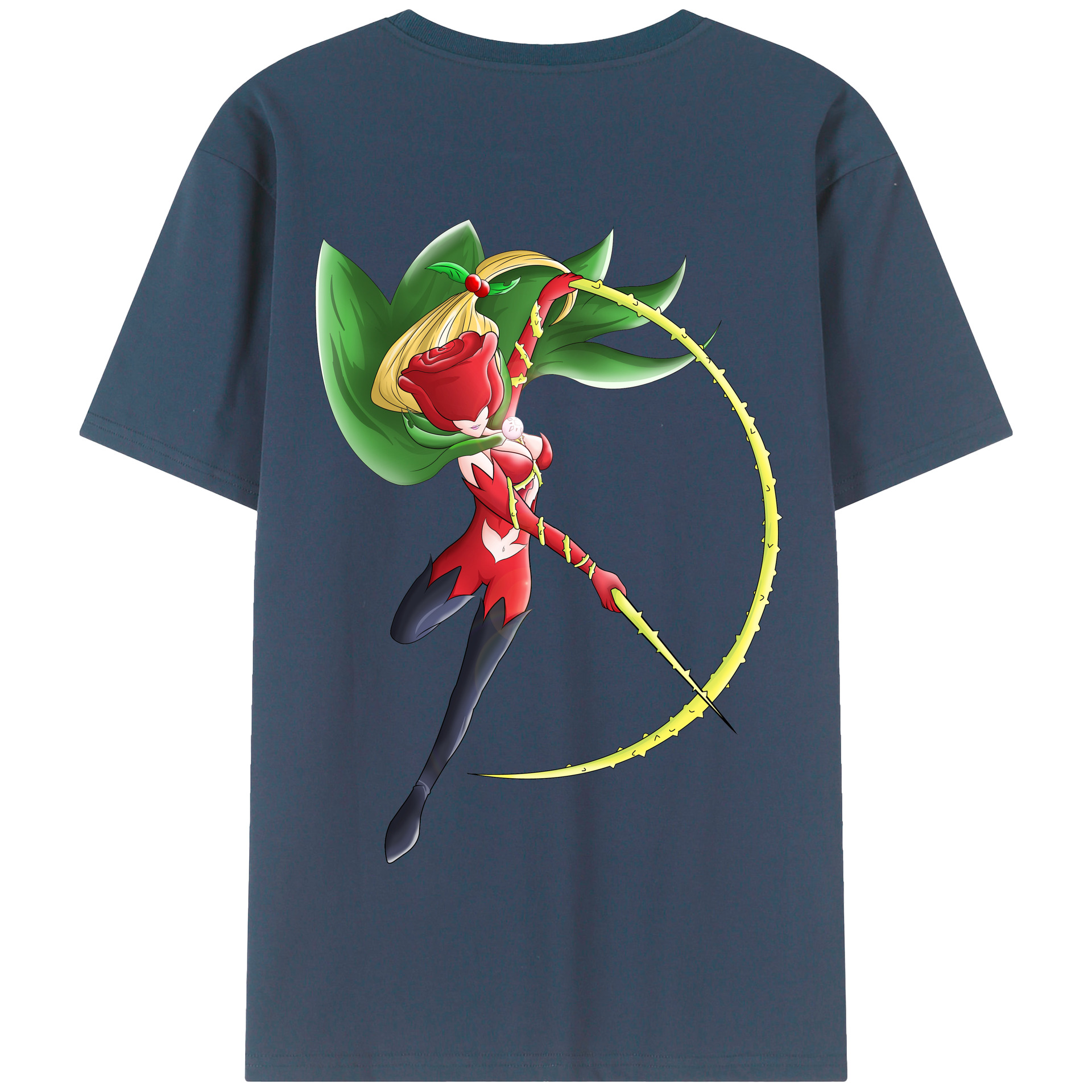 （画像用） Digimon デジタルモンスター/デジモン 綿100％半袖Tシャツ（背面プリント）