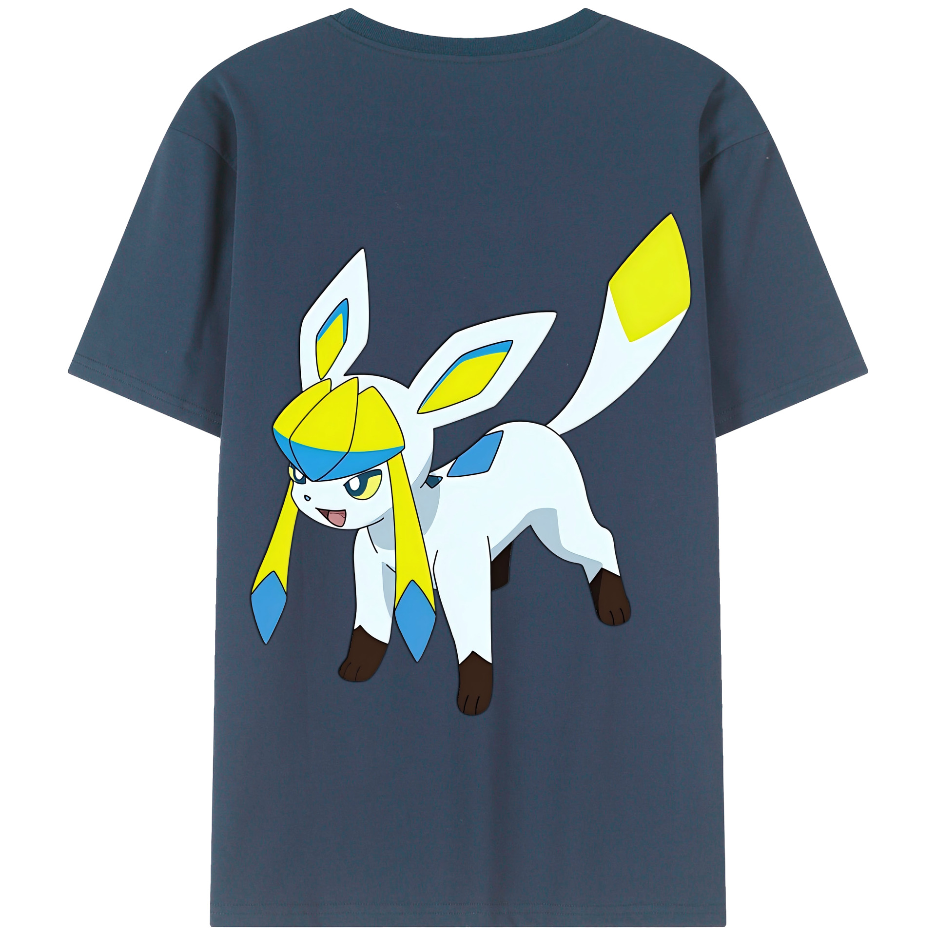 （画像用） Digimon デジタルモンスター/デジモン 綿100％半袖Tシャツ（背面プリント）